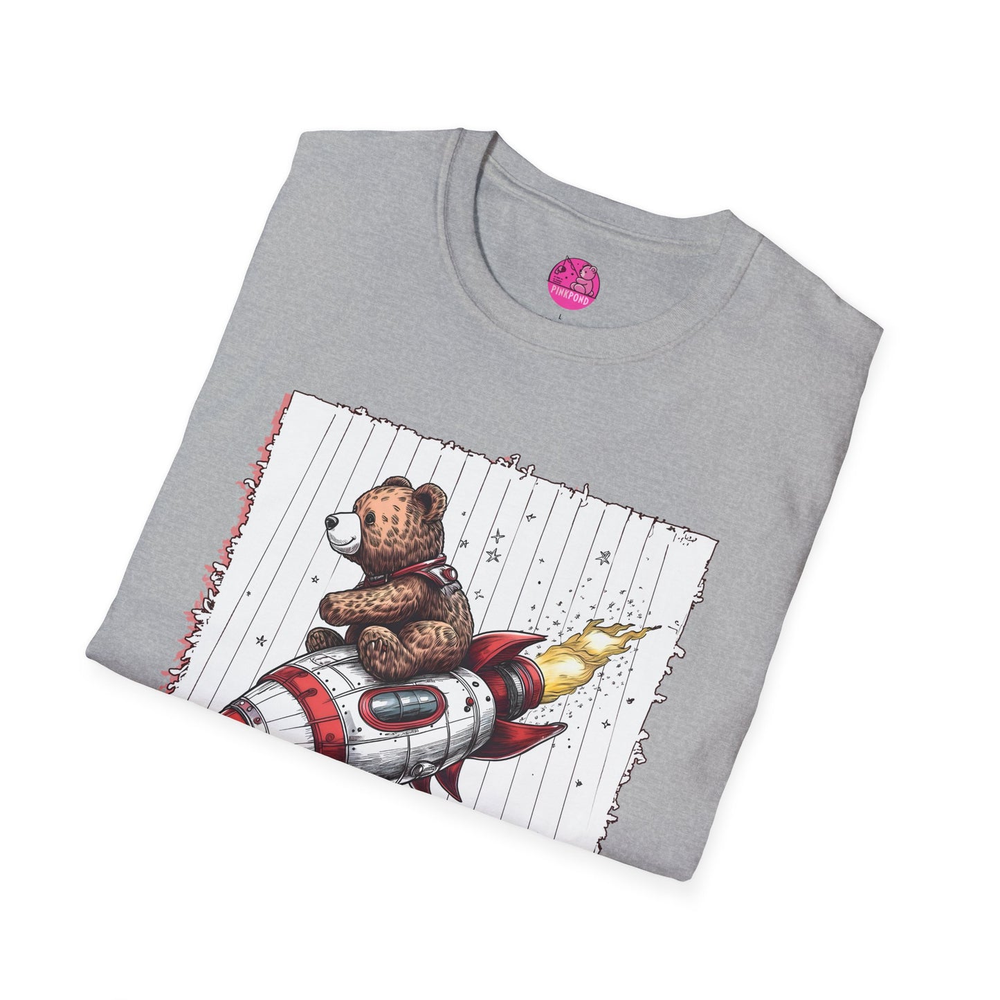 Teddy Bear Rocket Adventure T-Shirt