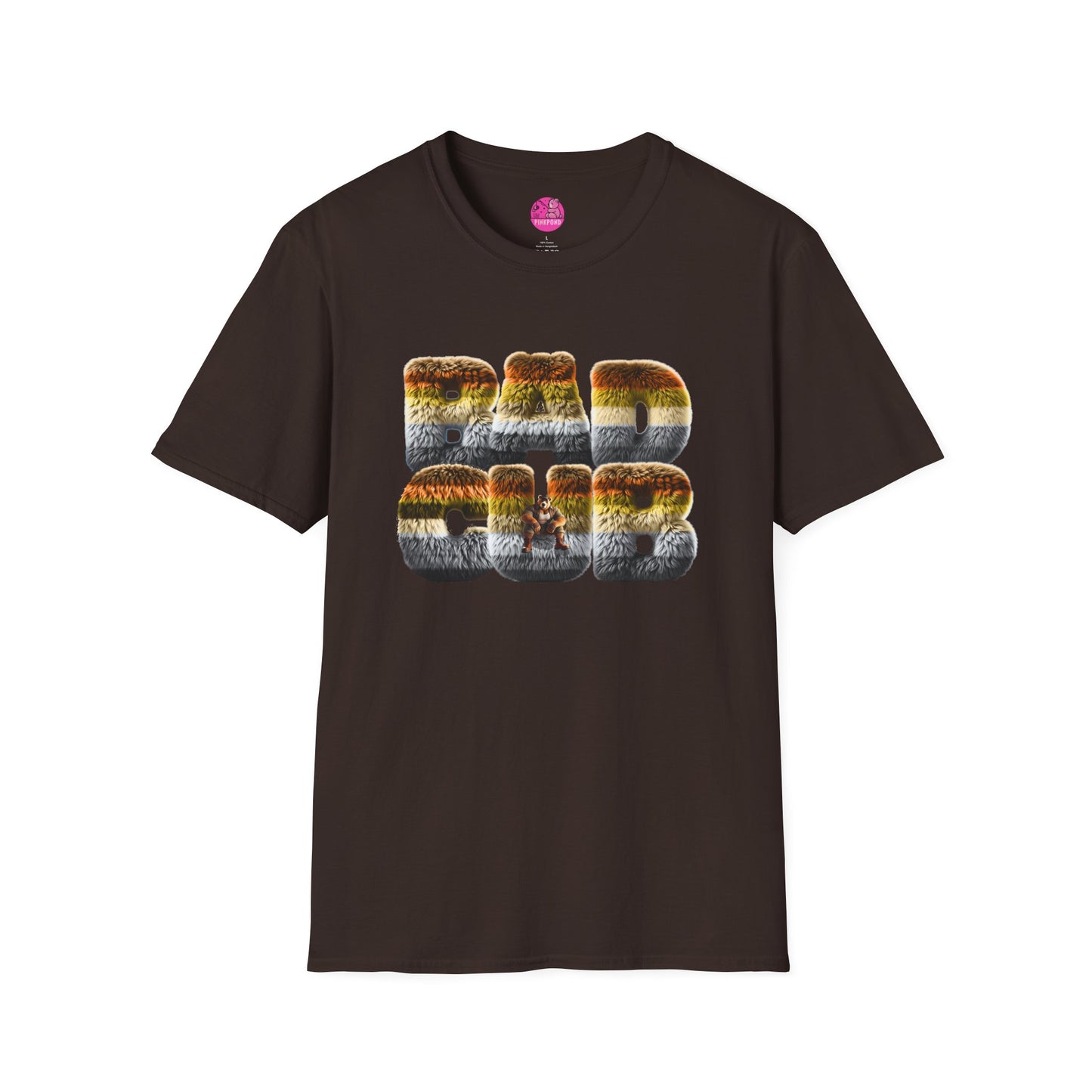 Pride Fur T-Shirt - Bad Cub Bear Pride Tee
