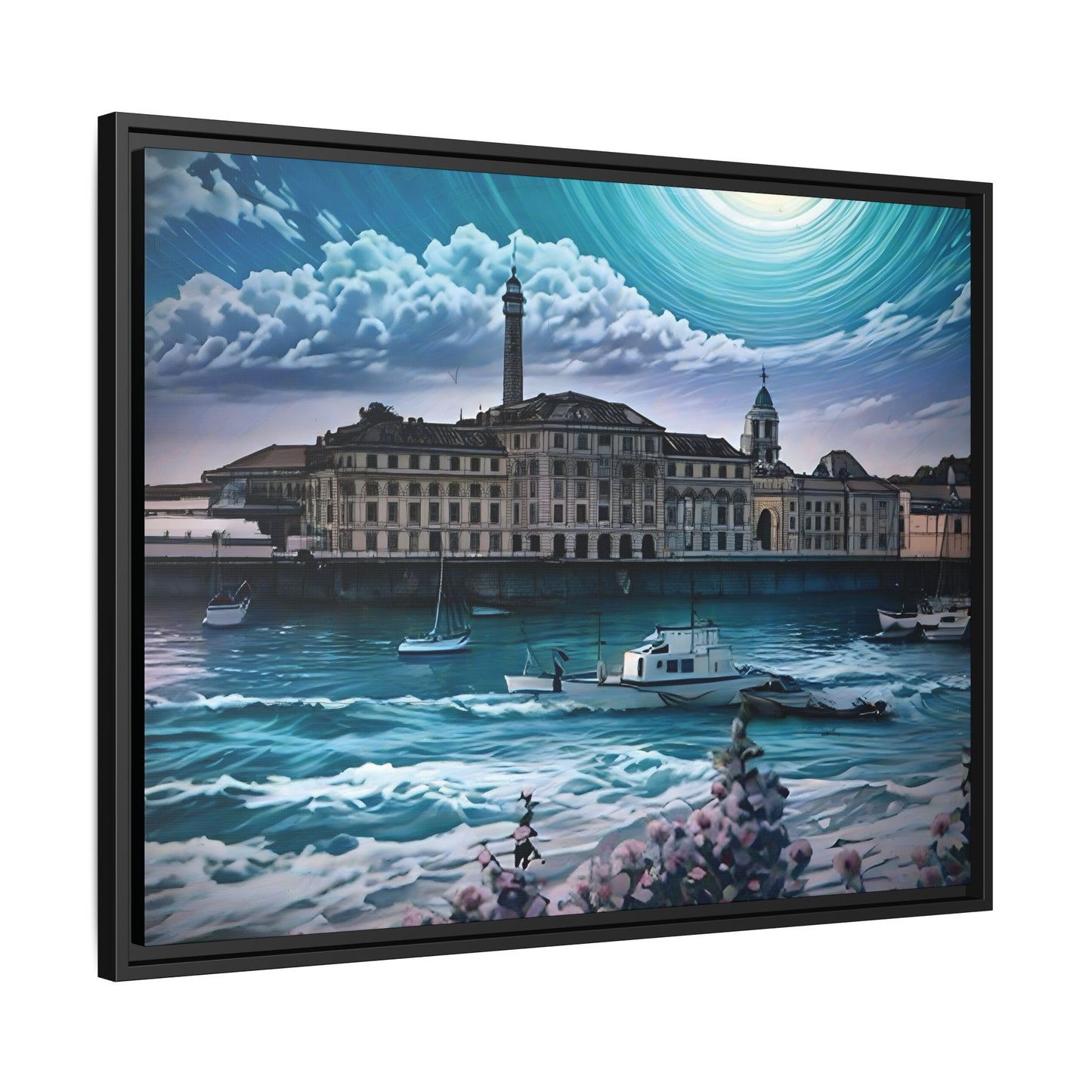 Tides of Time – Royal William Yard by Andrew McCarter - Canvas Print