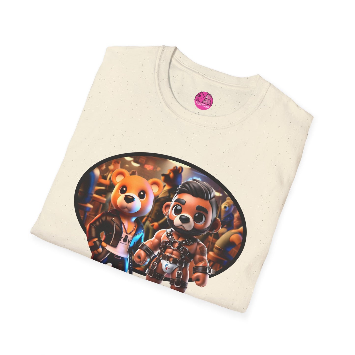 Unisex Graphic Tee - Bear Cubs on the Town LGBTQ+ Pride Shirt