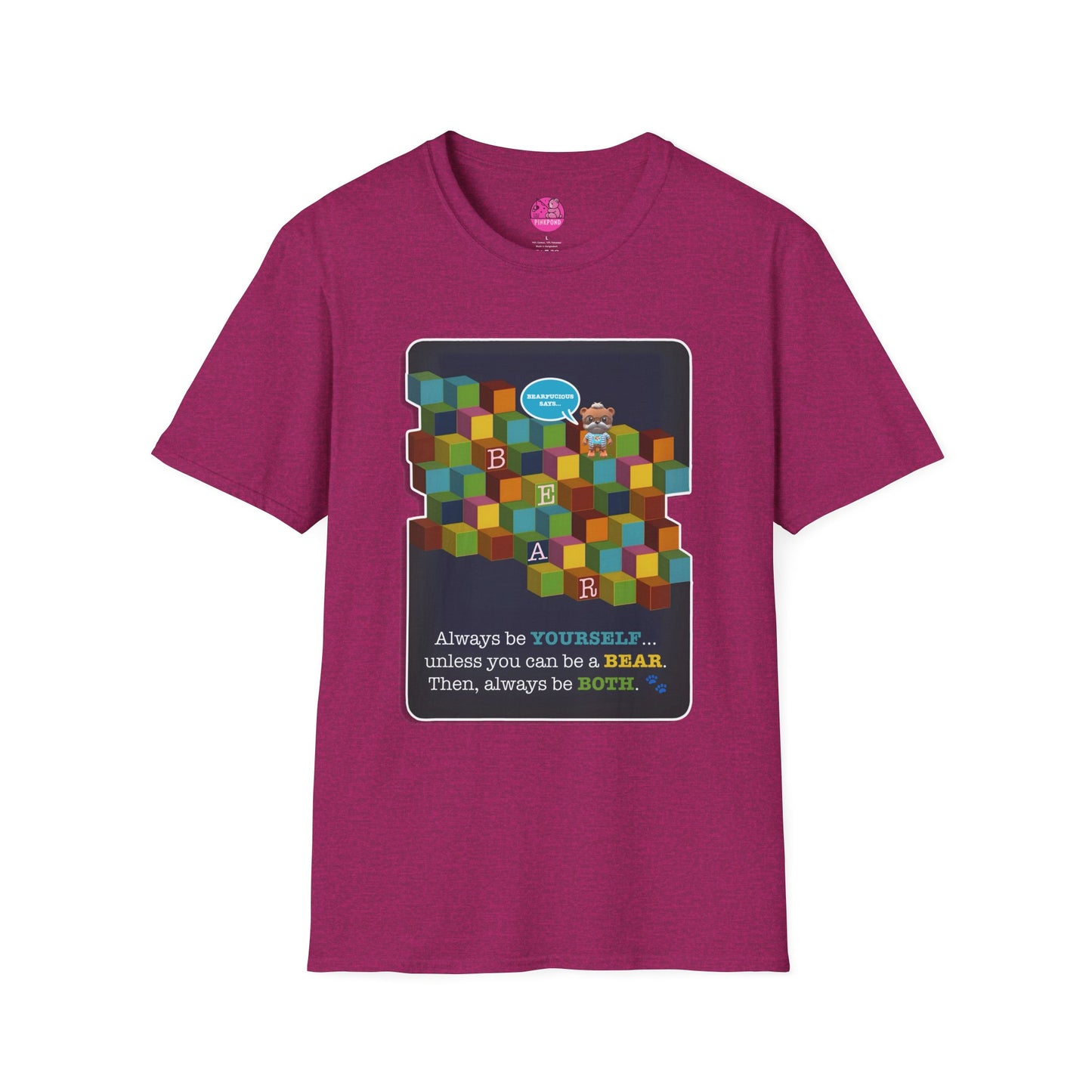 Bearfucious Geometric T-Shirt