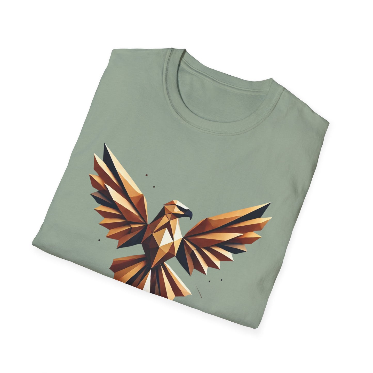 Phoenix Rise Unisex Softstyle T-Shirt - Bold Graphic Tee for Nature Lovers