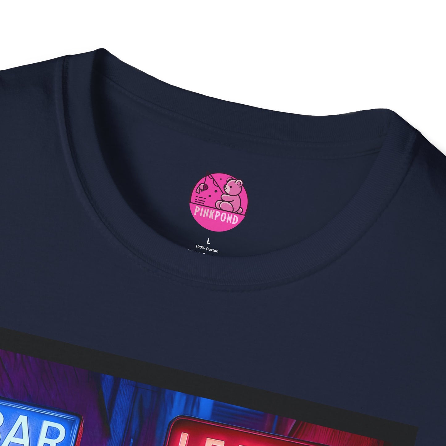 Pup Boz Bear T-Shirt - Exclusive PinkPond Artwork of Boz Lee Schmick