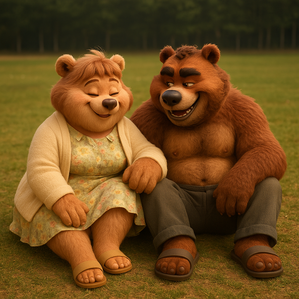 Greeting Cards - Bob & Brenda Love You Beary Much (5 Pack)