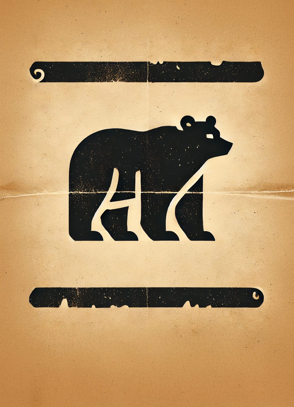 Bear With Heart Greeting Cards (5 Pack)