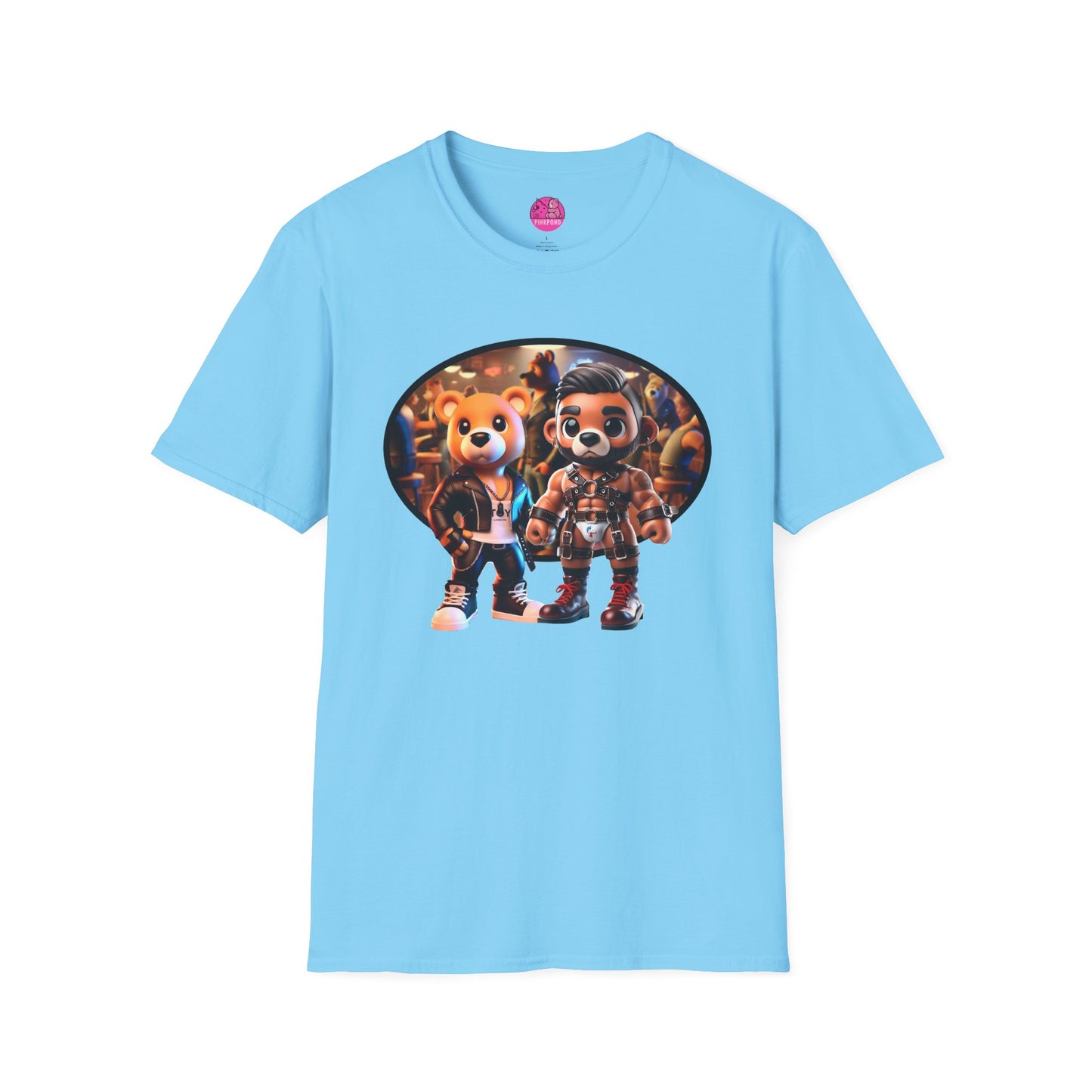 Unisex Graphic Tee - Bear Cubs on the Town LGBTQ+ Pride Shirt