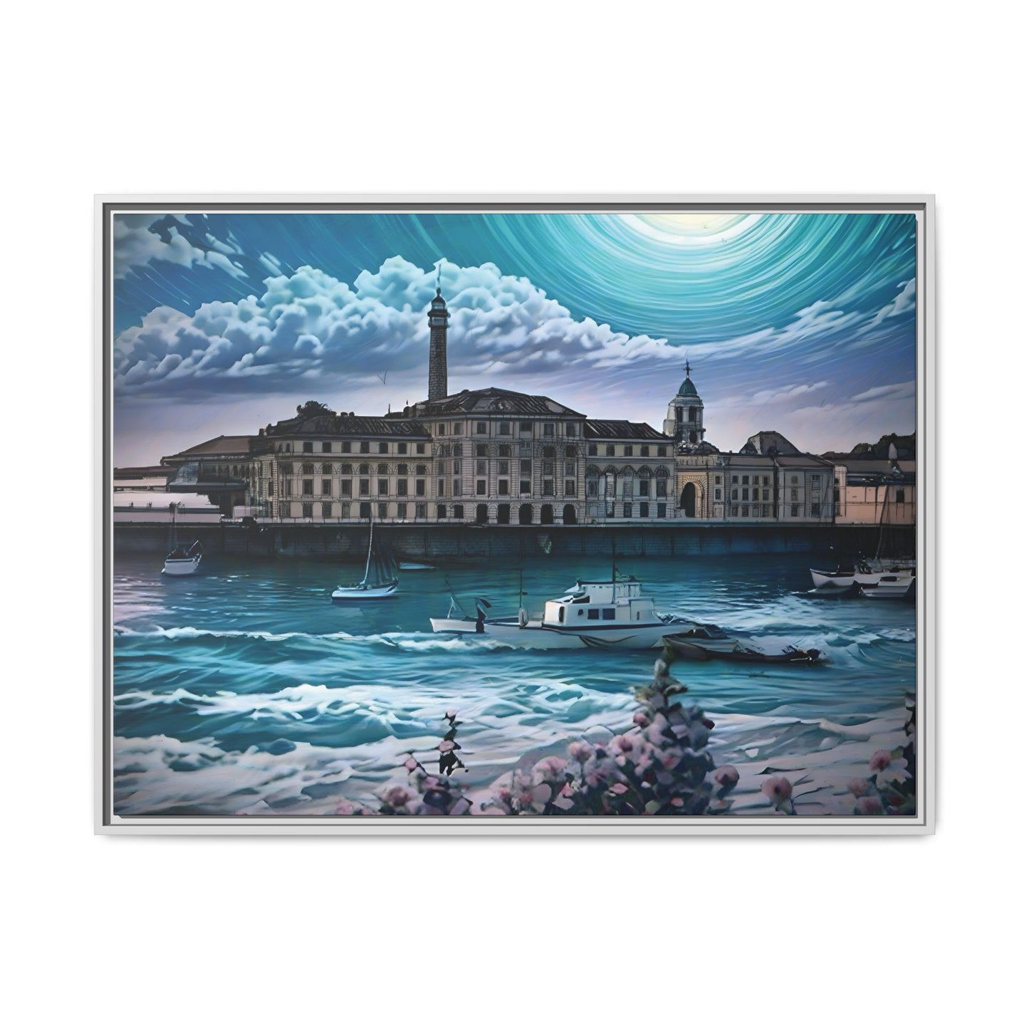 Tides of Time – Royal William Yard by Andrew McCarter - Canvas Print