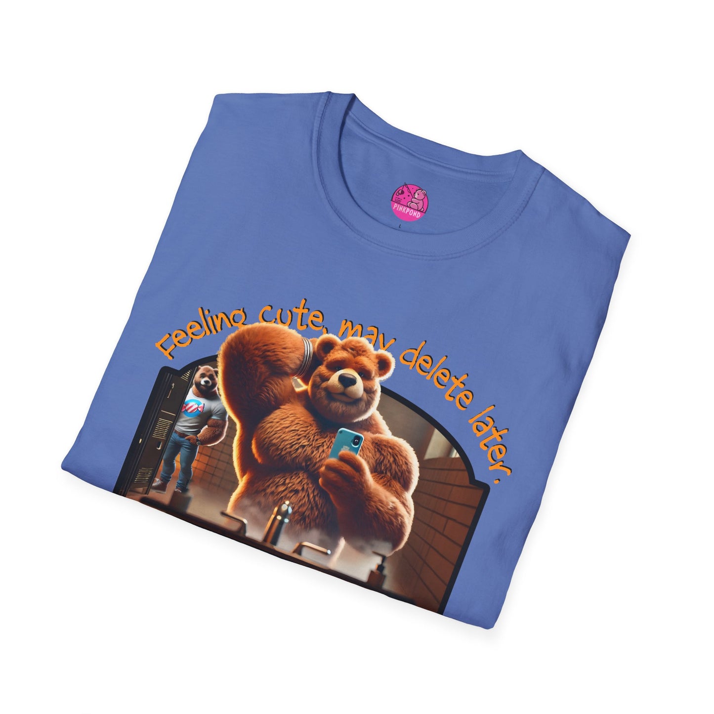 Feeling Cute Bear Selfie T-Shirt