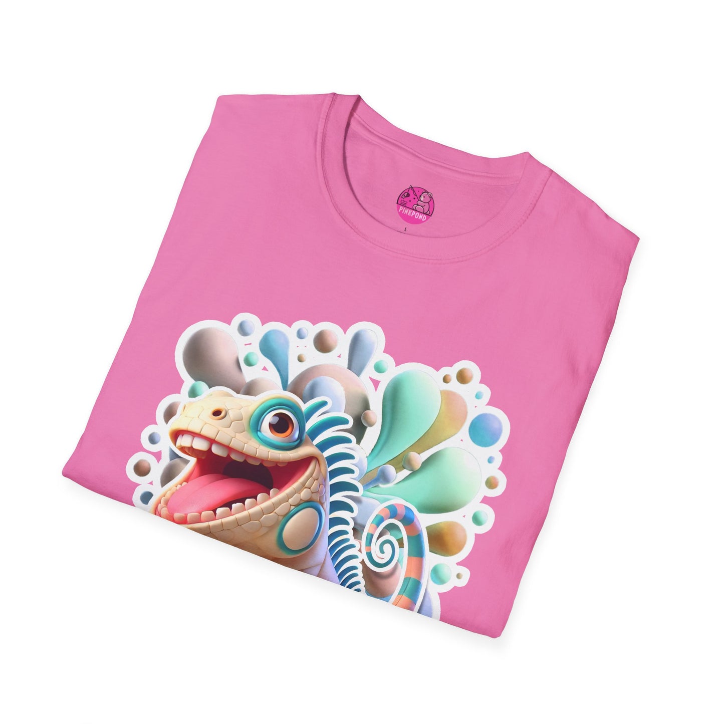Iggy the Iguana T-Shirt โ The King of Cool! - Unisex Softstyle Tee