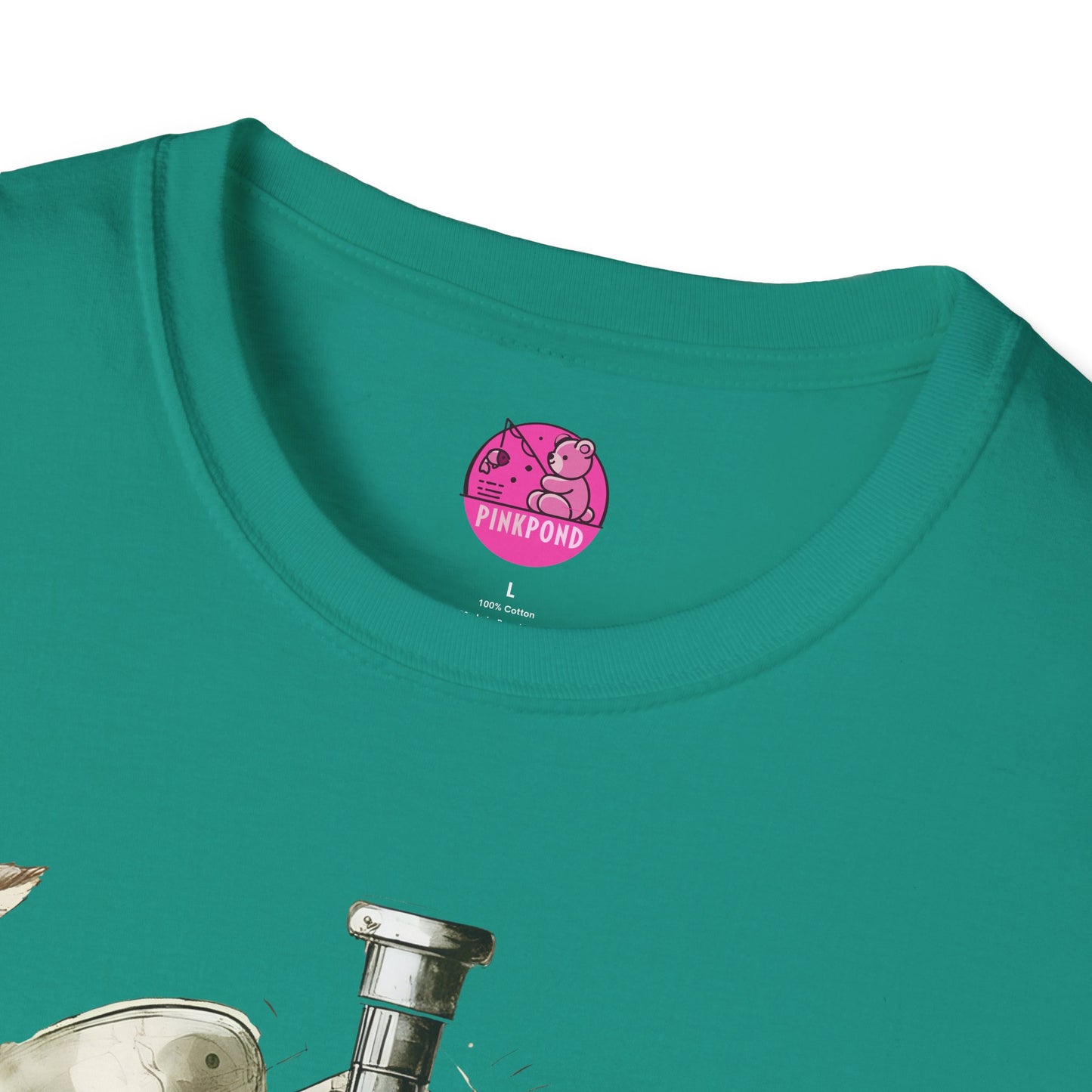 Steampunk T-Shirt 'Breathe In, Wind Up' PinkPond Tee