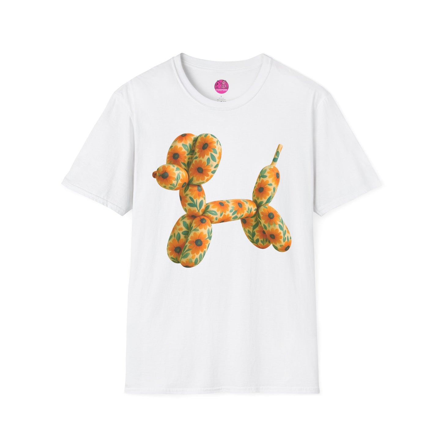 Sunflower Balloon Dog T-Shirt