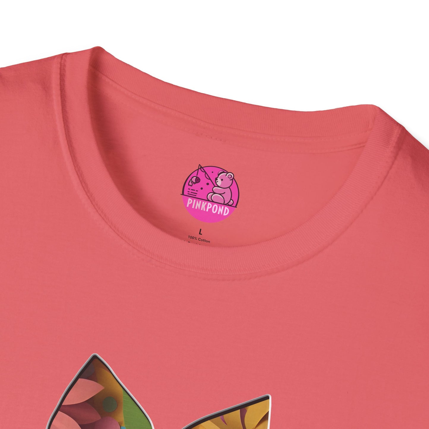 Blooming Beauty T-Shirt – A Burst of Color and Creativity- Unisex Softstyle Tee