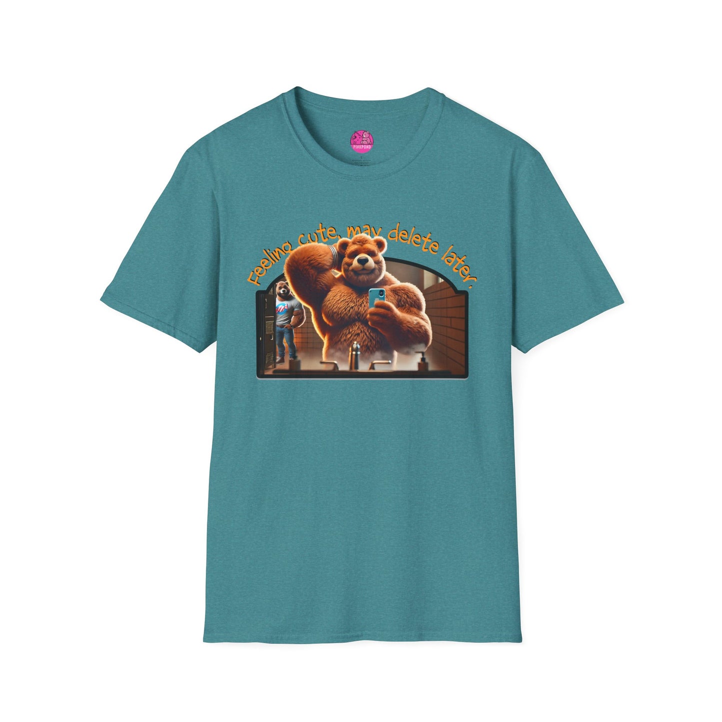 Feeling Cute Bear Selfie T-Shirt