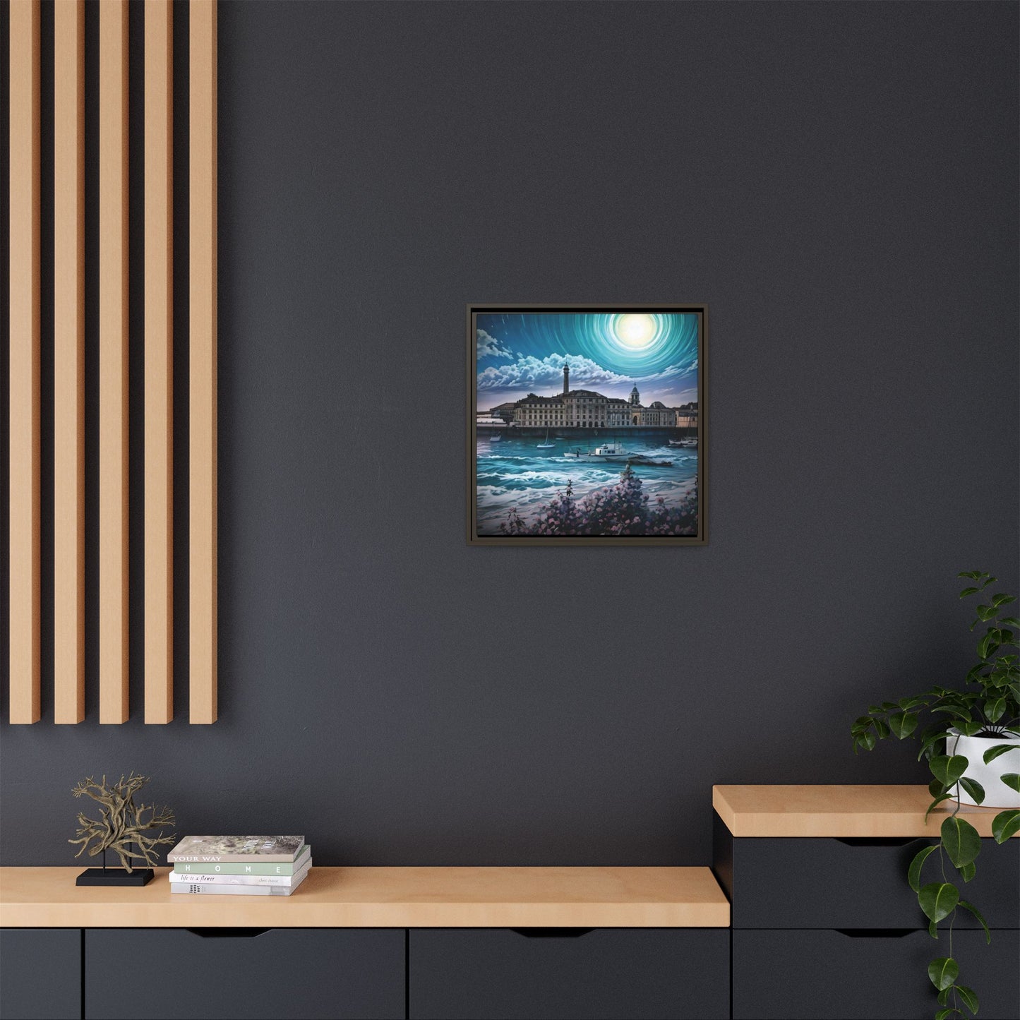 Tides of Time – Royal William Yard by Andrew McCarter - Canvas Print