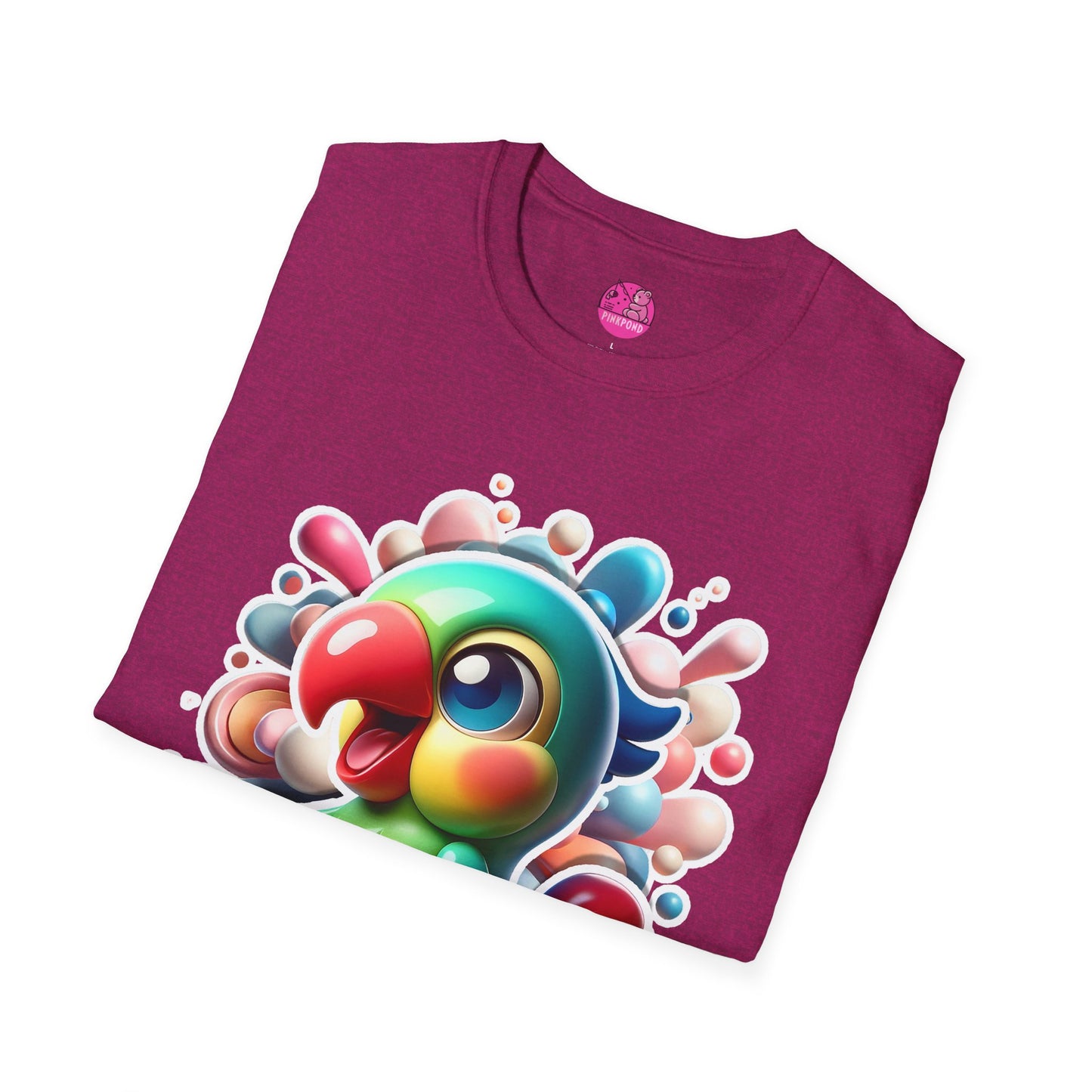 Penelope Parrot - Unisex Softstyle T-Shirt