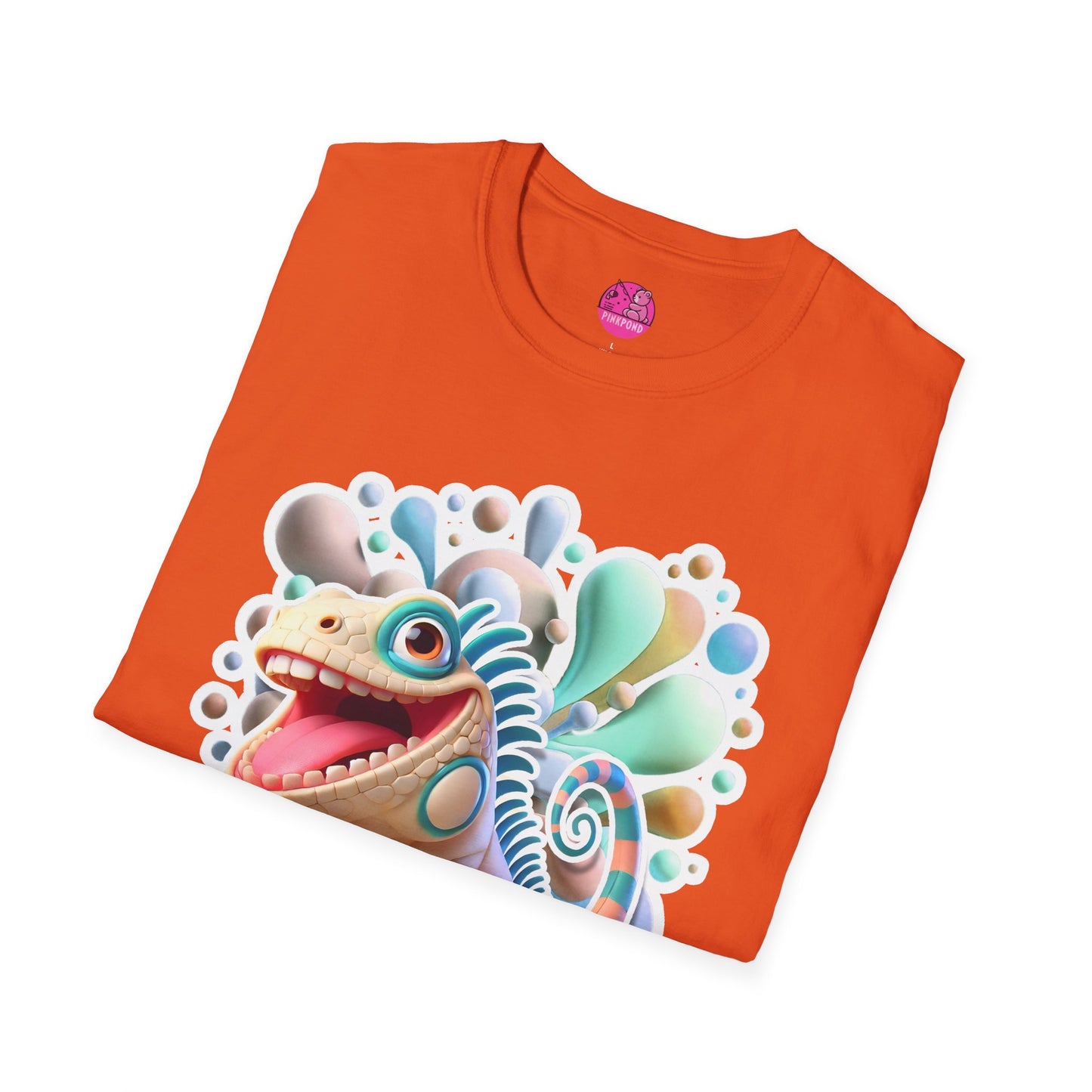 Iggy the Iguana T-Shirt โ The King of Cool! - Unisex Softstyle Tee