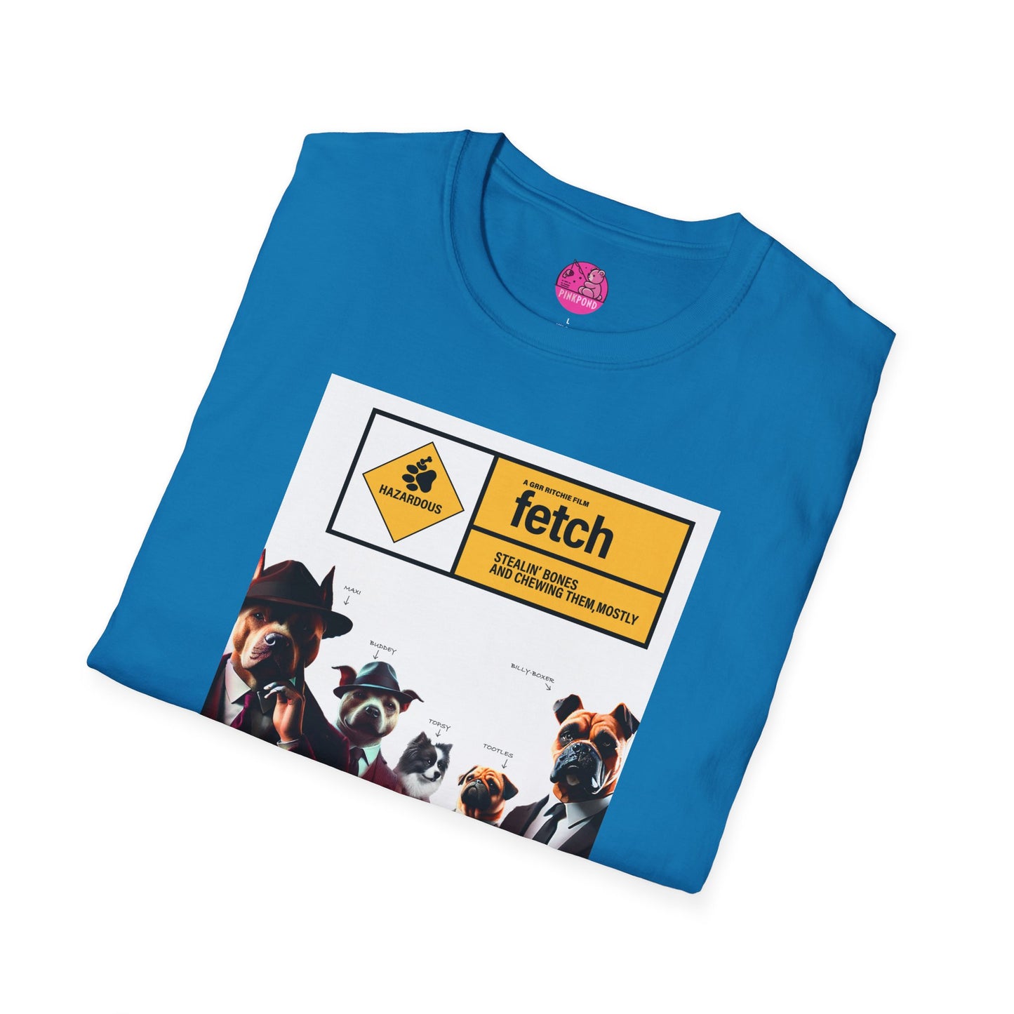Movie Parody T-Shirt: Fetch A Bone-Heist Classic
