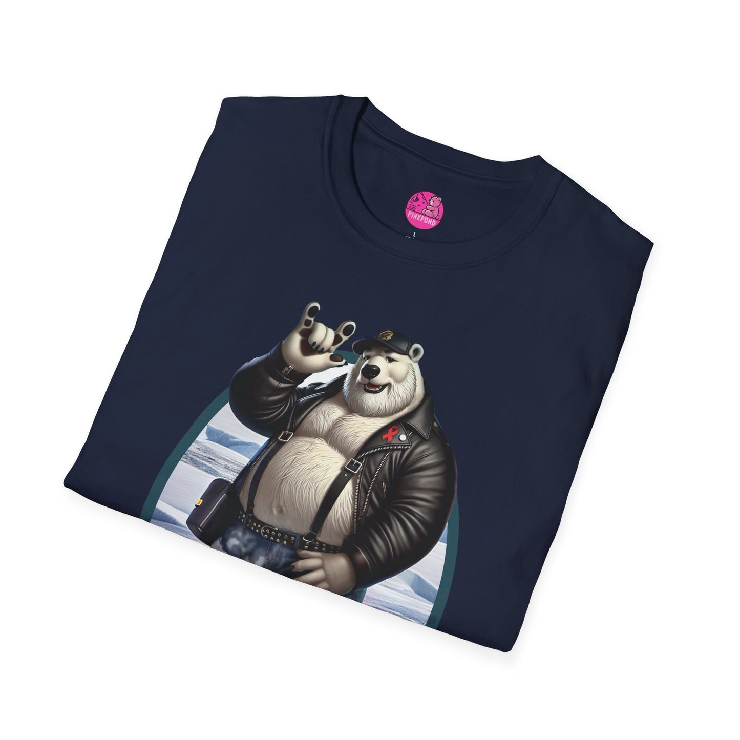 Artic Rebel Polar Bear Love Graphic Tee - ASL Love Sign