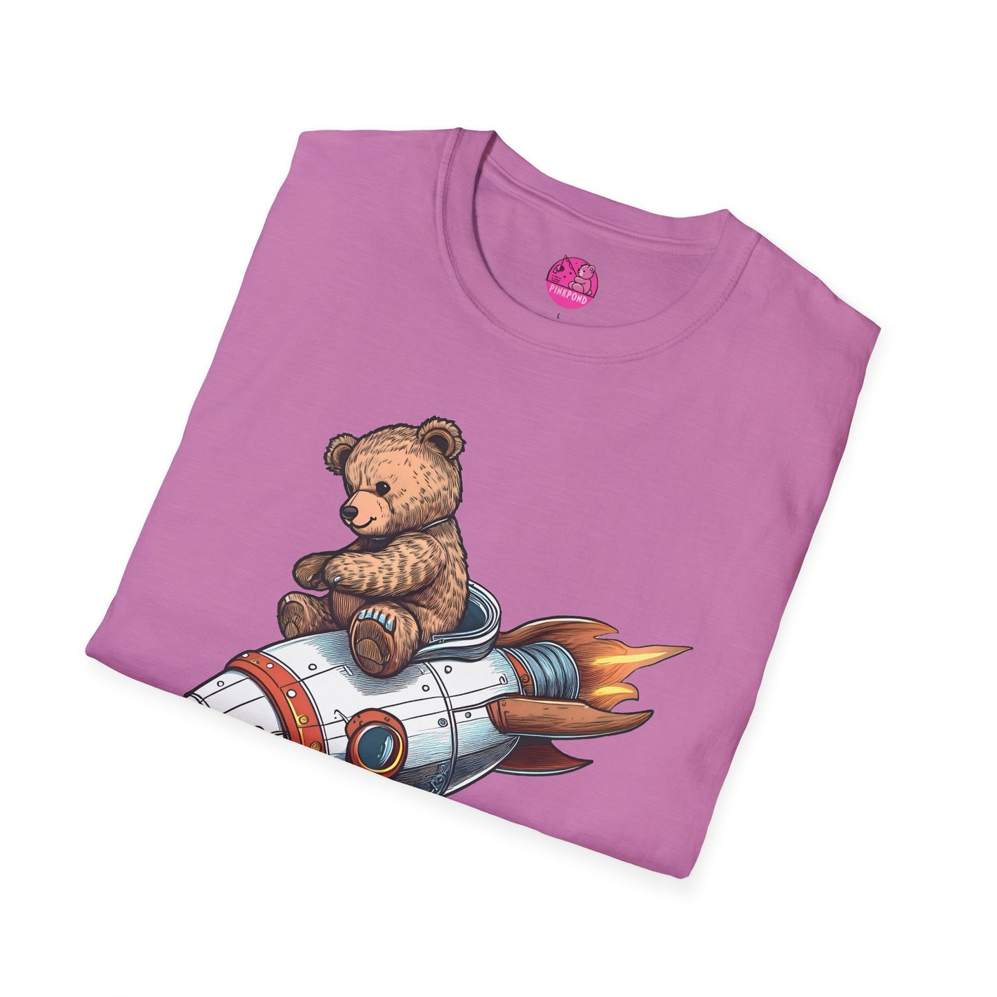 Rocket Bear Style 2 Unisex T-Shirt Design for Bear Fans