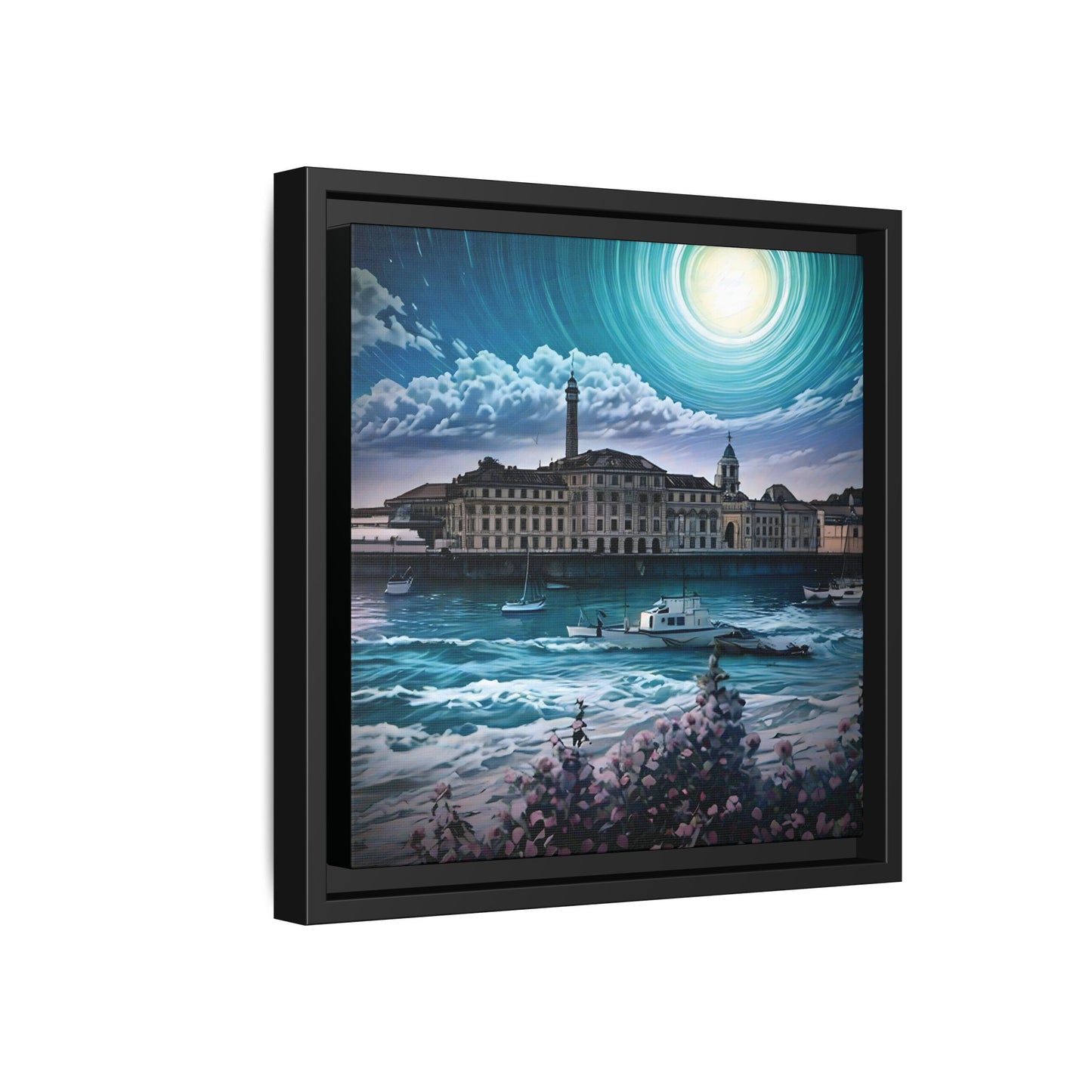 Tides of Time – Royal William Yard by Andrew McCarter - Canvas Print