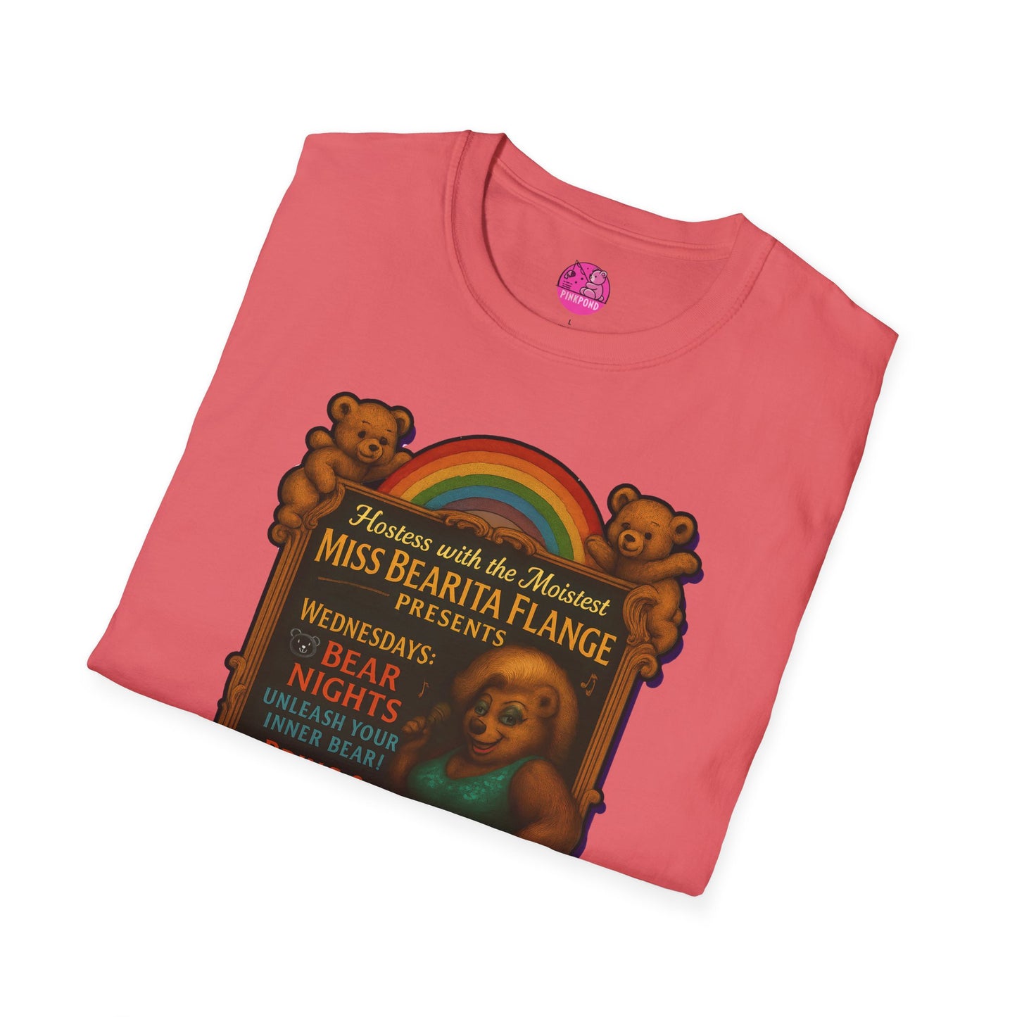 Bearita Flange Presents - camp drag bear tee