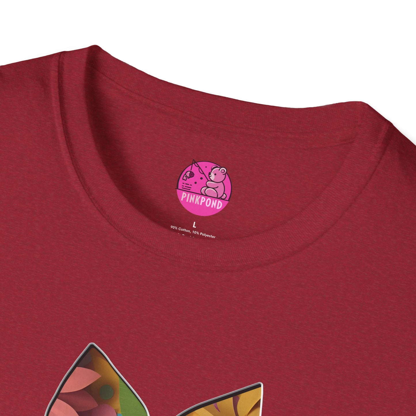 Blooming Beauty T-Shirt – A Burst of Color and Creativity- Unisex Softstyle Tee