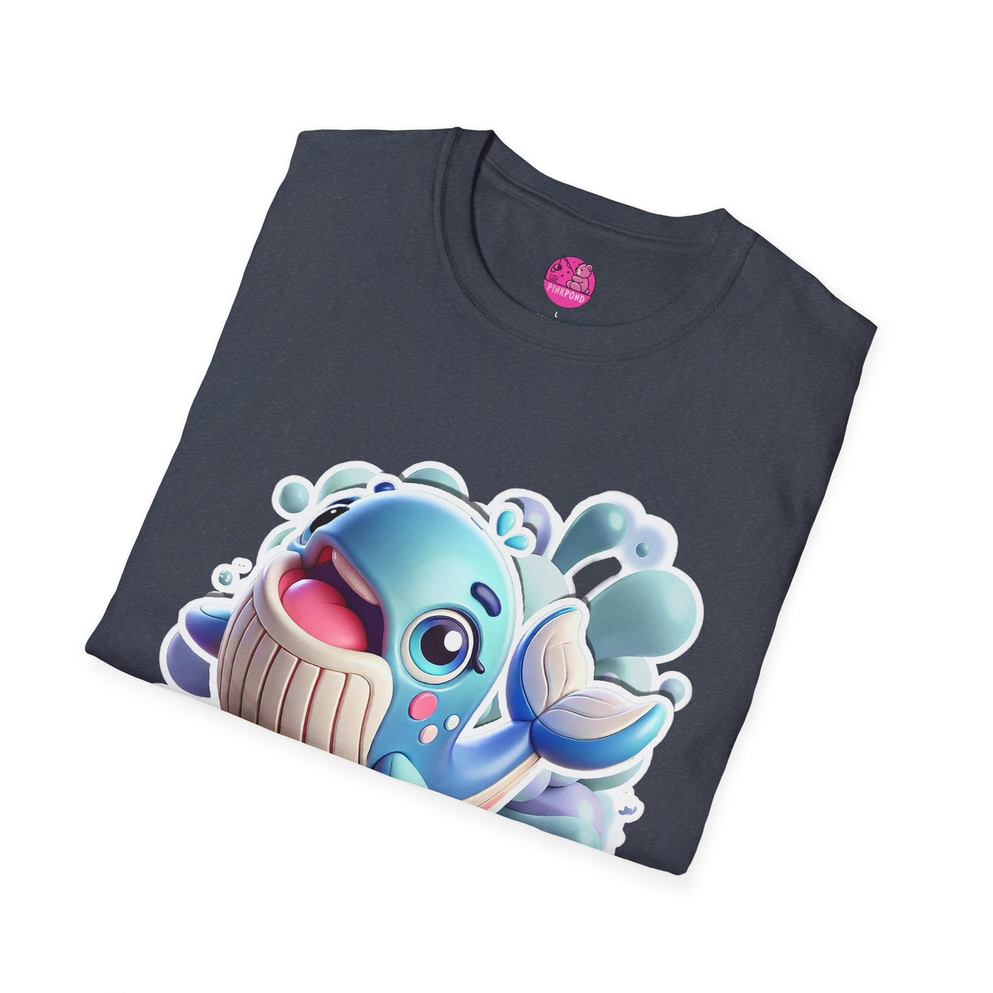 Walter the Whale - Joyful Ocean Explorer T-Shirt