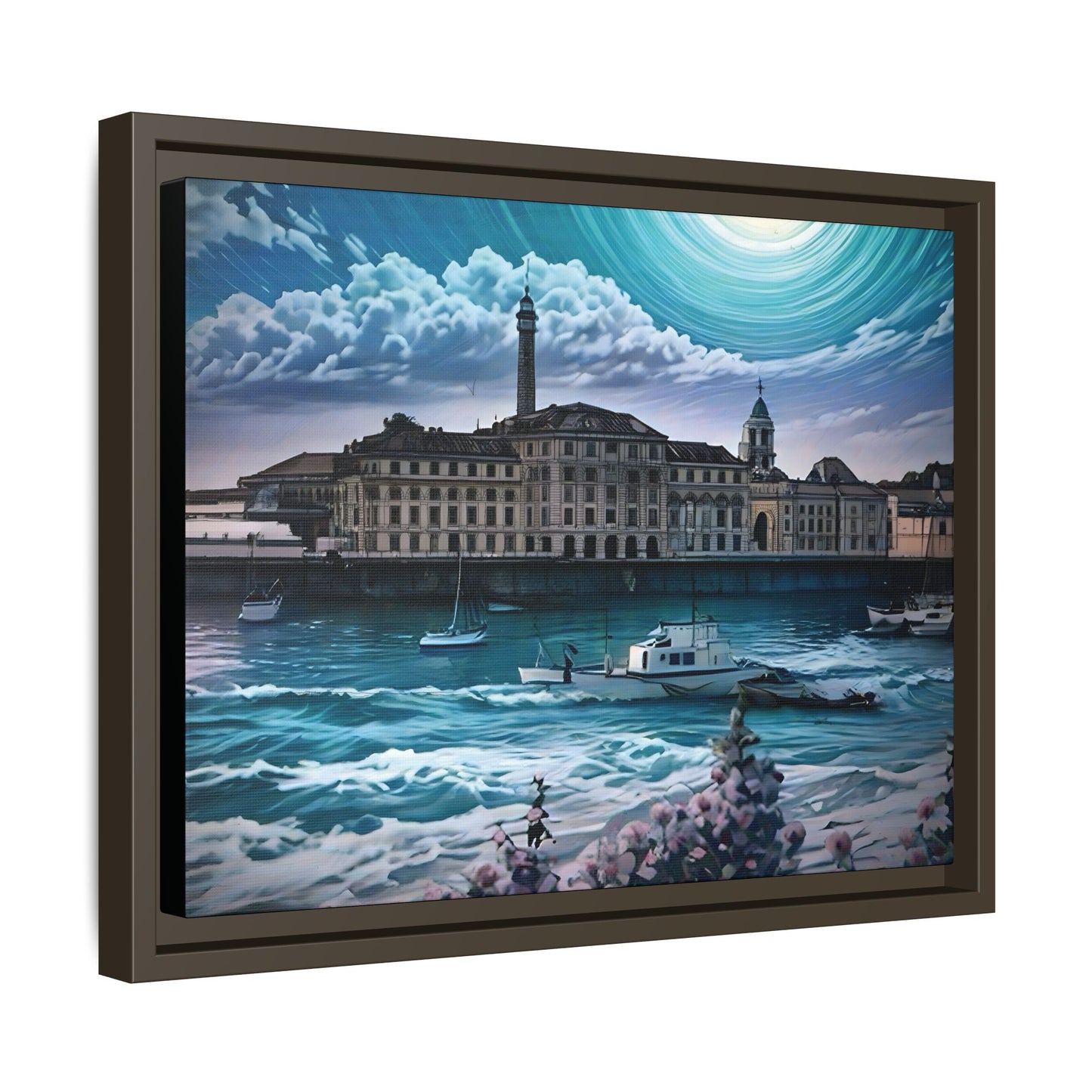 Tides of Time – Royal William Yard by Andrew McCarter - Canvas Print