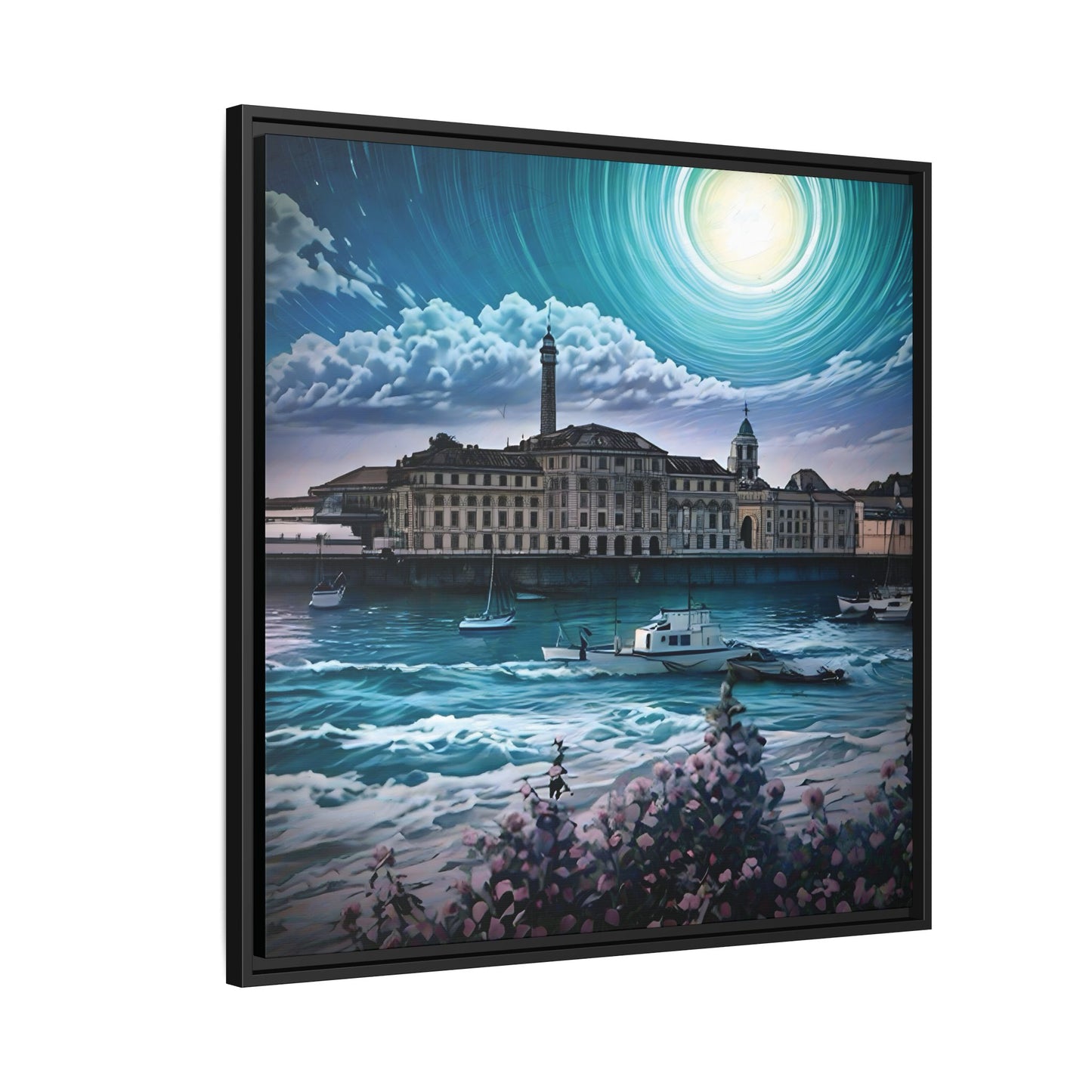 Tides of Time – Royal William Yard by Andrew McCarter - Canvas Print