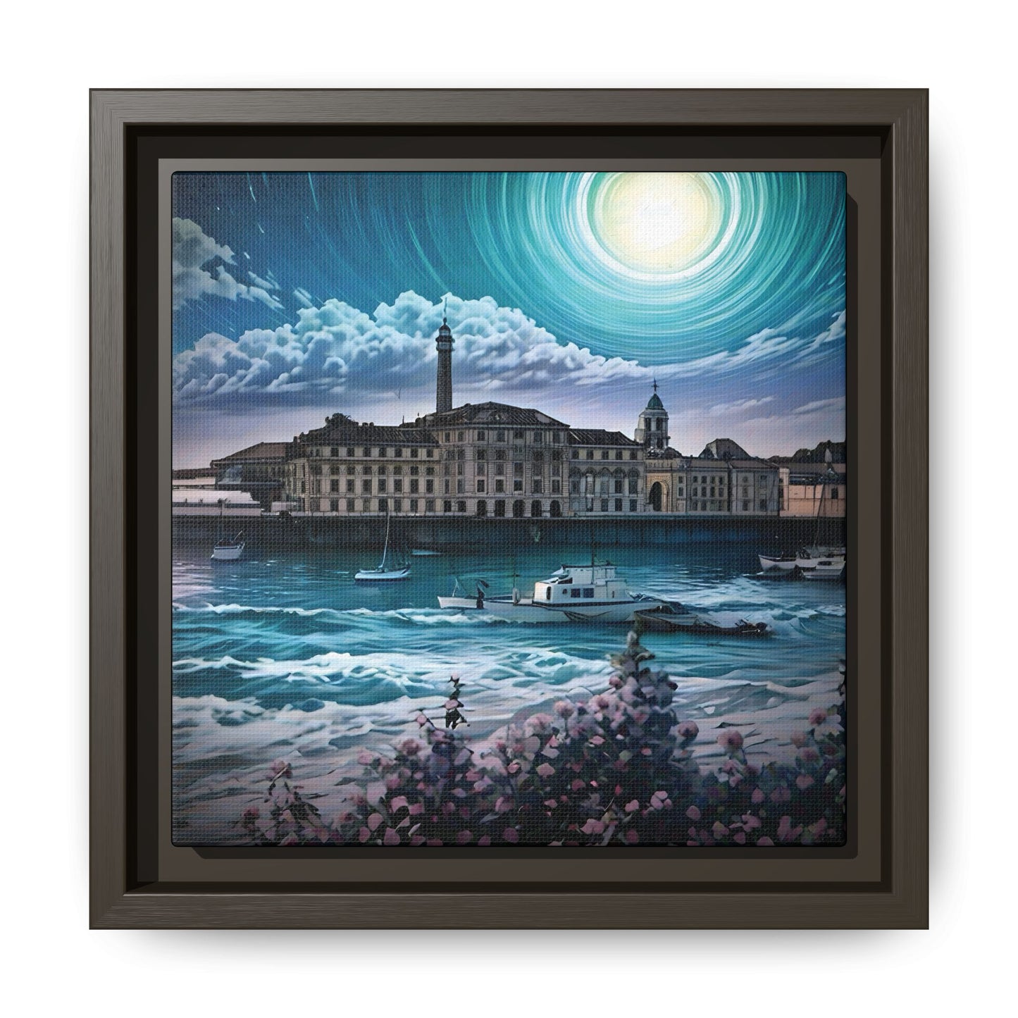 Tides of Time – Royal William Yard by Andrew McCarter - Canvas Print