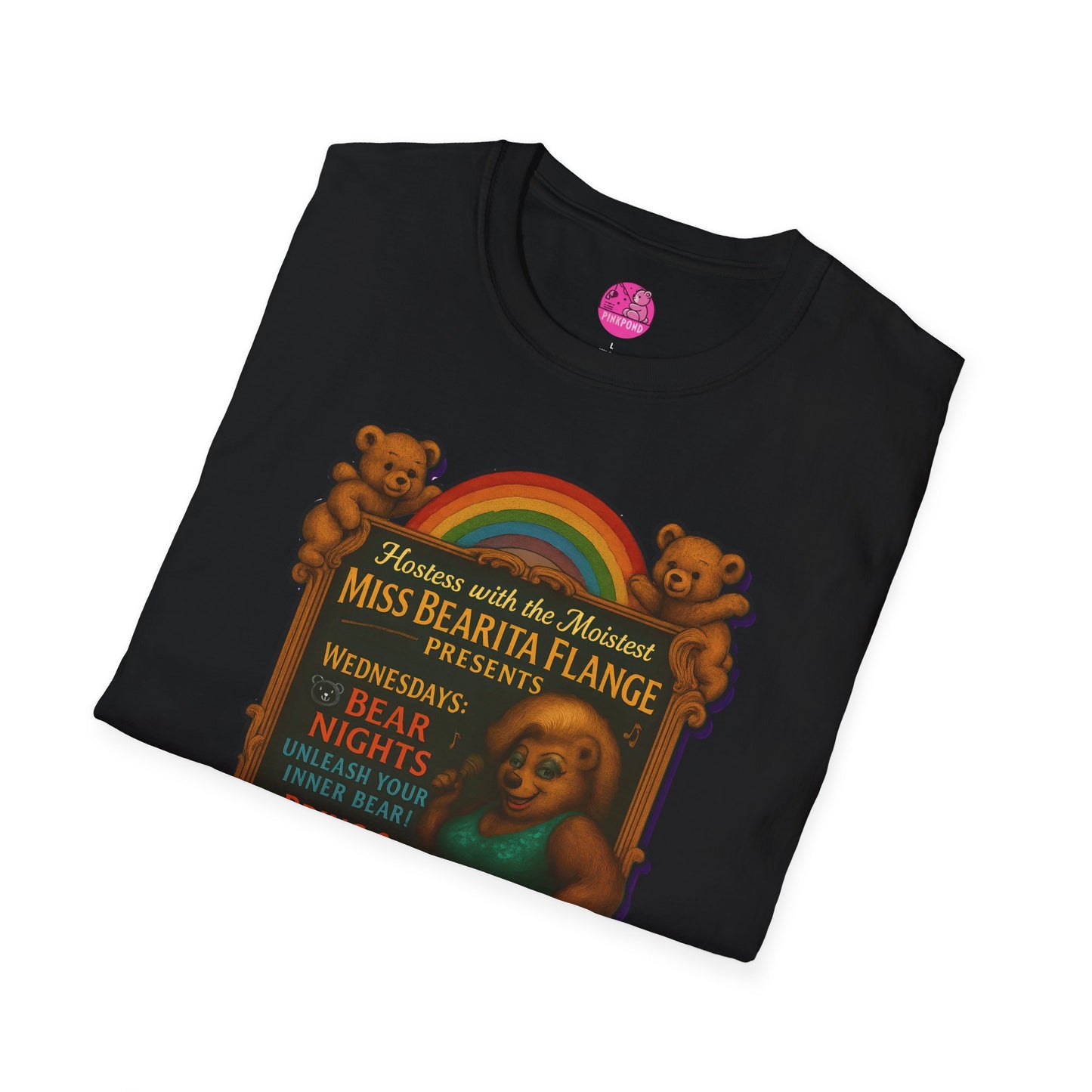 Bearita Flange Presents - camp drag bear tee
