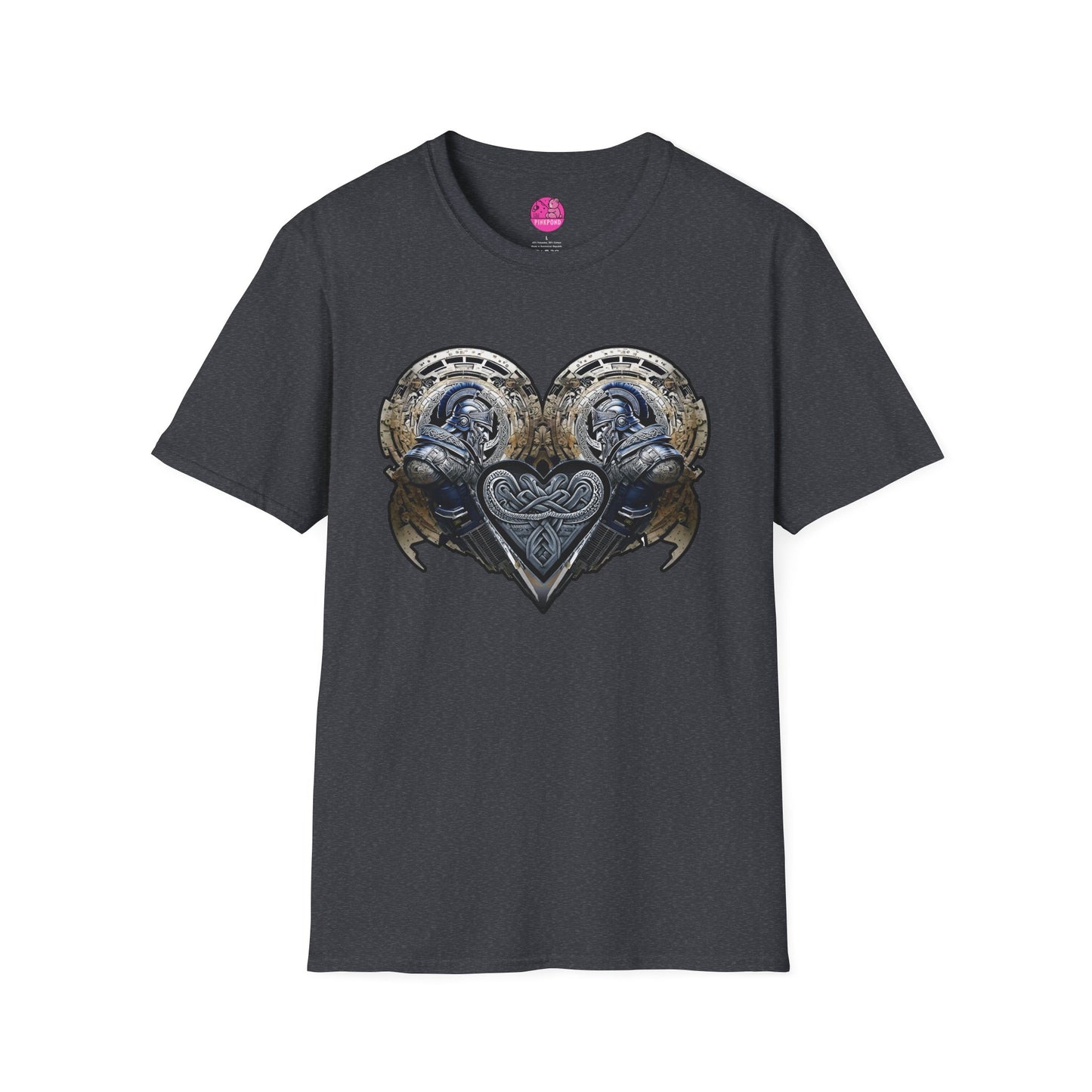 Cybernetic Trojan – Twin Guardians of the Heart T-shirt