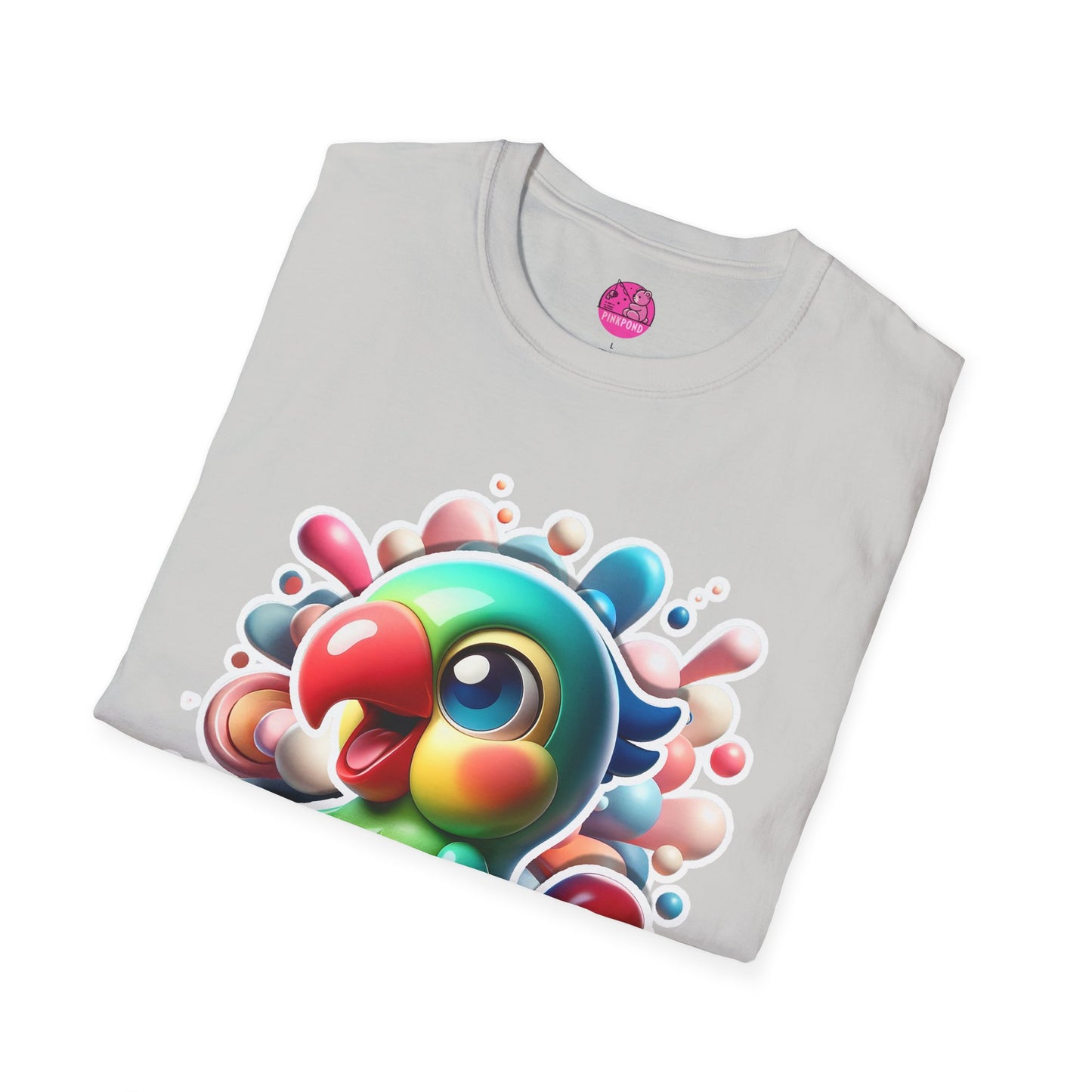 Penelope Parrot - Unisex Softstyle T-Shirt