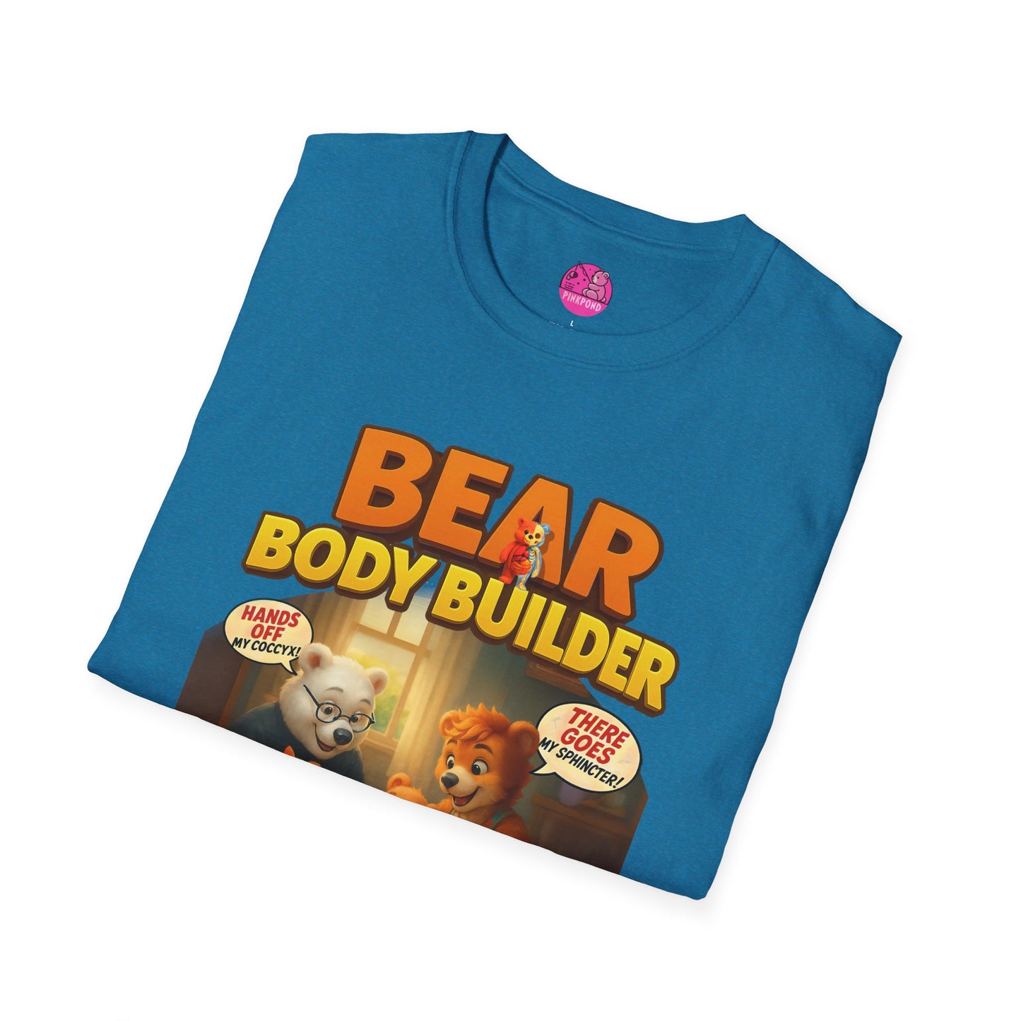 Bear Body Builder Parody Game Tee