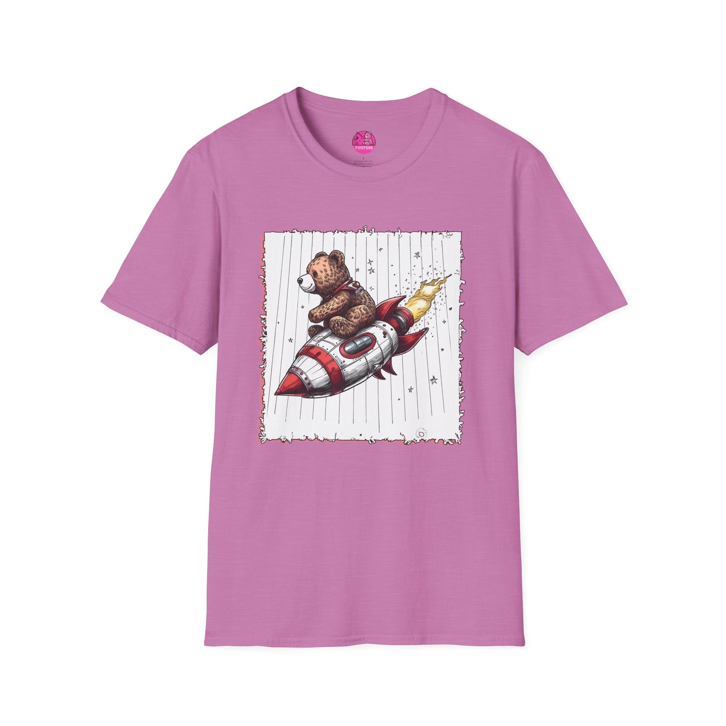 Teddy Bear Rocket Adventure T-Shirt