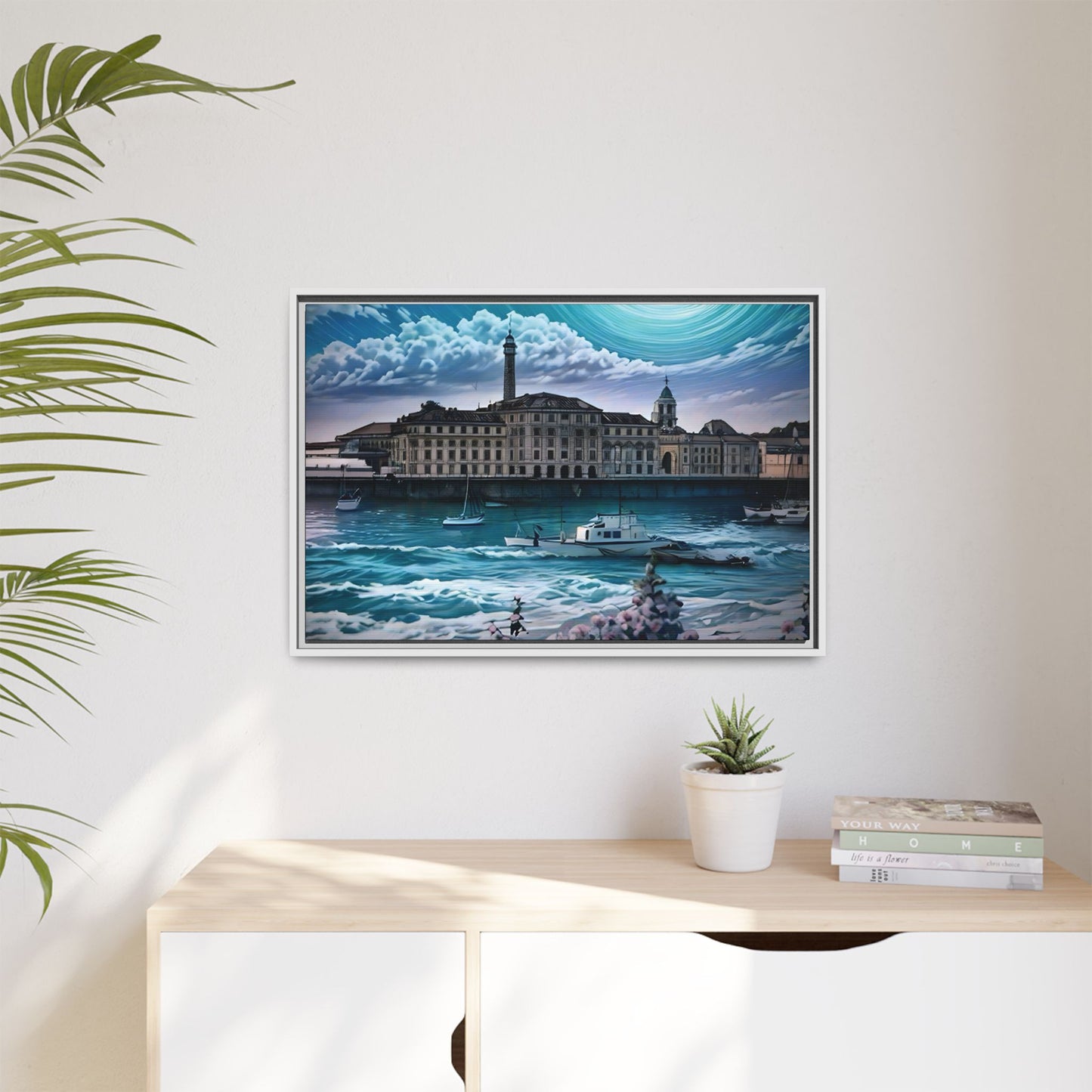 Tides of Time – Royal William Yard by Andrew McCarter - Canvas Print