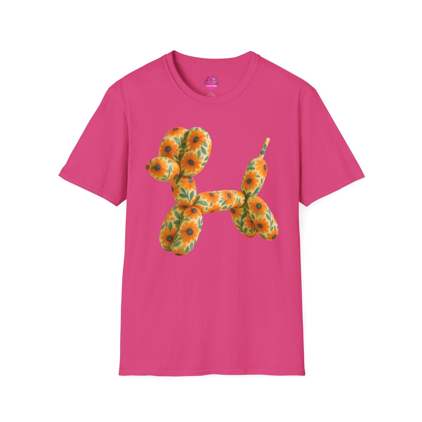 Sunflower Balloon Dog T-Shirt