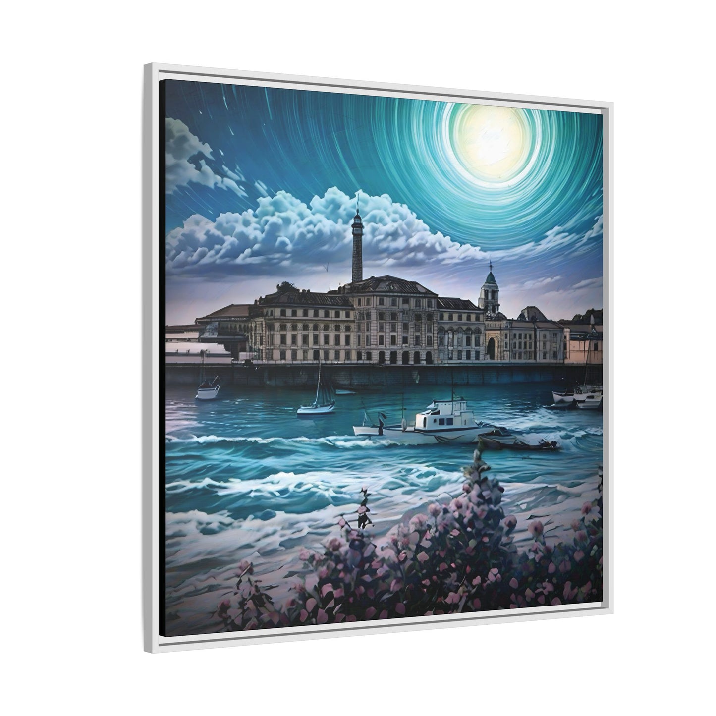 Tides of Time – Royal William Yard by Andrew McCarter - Canvas Print