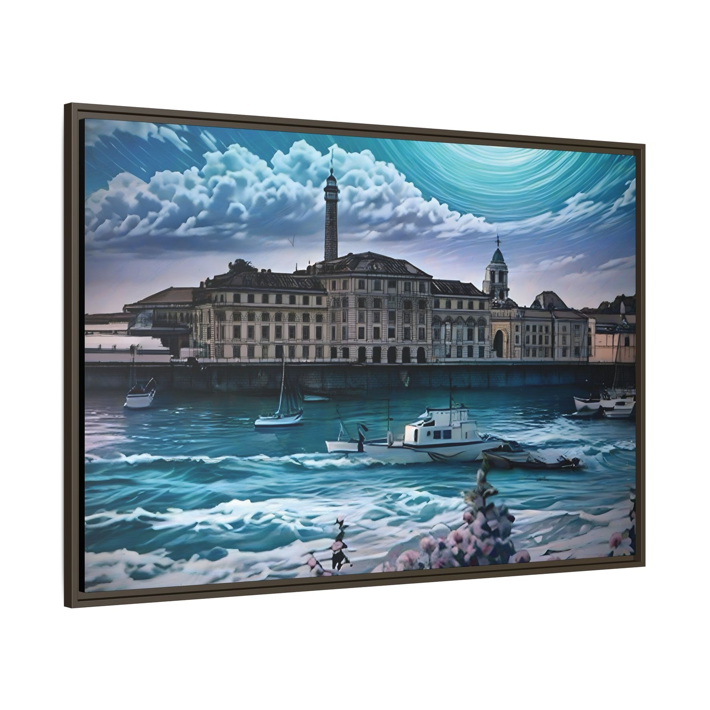 Tides of Time – Royal William Yard by Andrew McCarter - Canvas Print