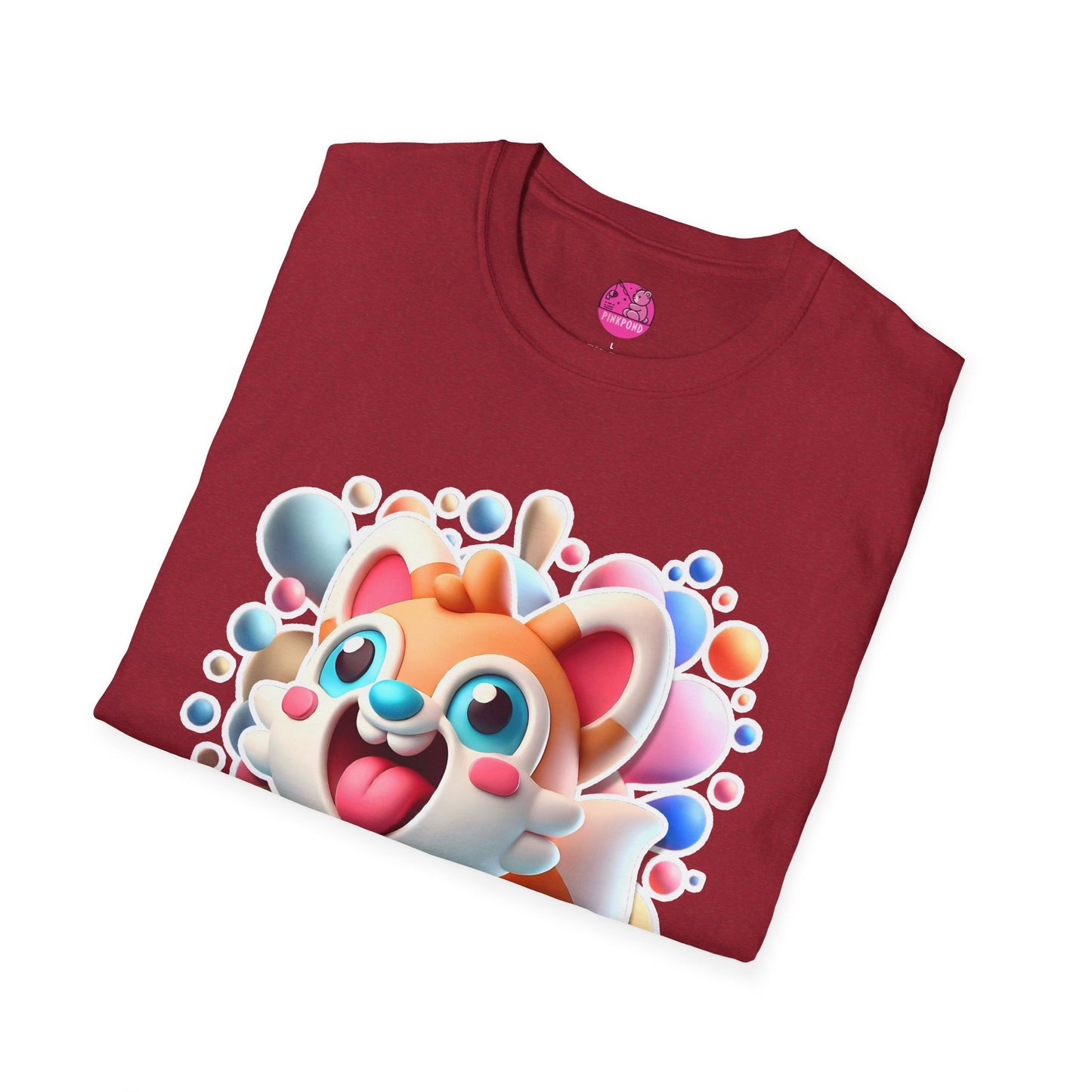 Fanny the Fox T-Shirt - Bold and Colorful Unisex Tee for Fun-Loving Fashion Fans