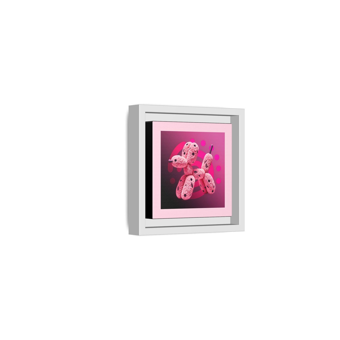 Canvas Art Print - Furry Balloon Dog