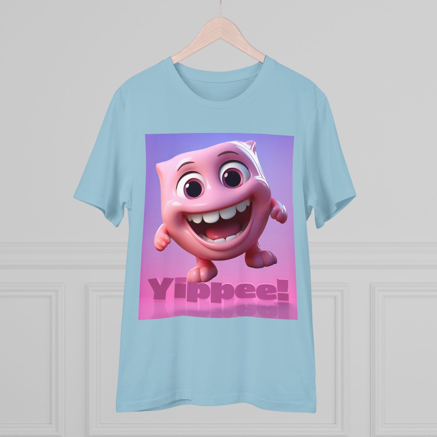 Polly the Pink Monster Smile Graphic T-shirt - Unisex