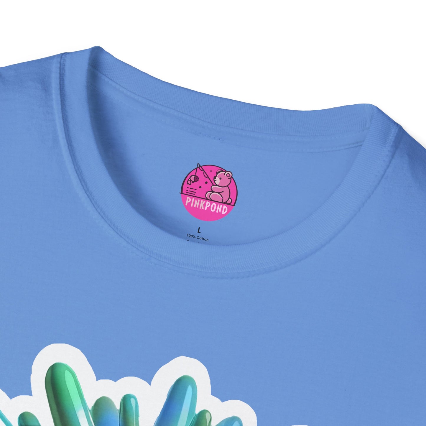 Marky the Shark Tee - Dive into fun - Unisex Softstyle T-Shirt for Ocean lovers