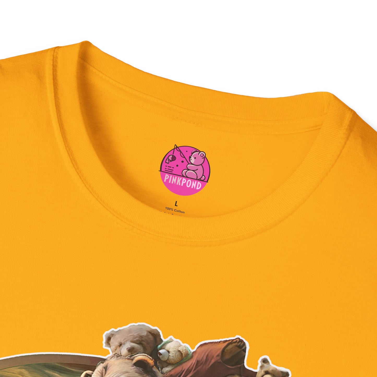 Graphic T-Shirt The Creation of Teddy - Art Lover Gift for bear Fans - Unisex Softstyle