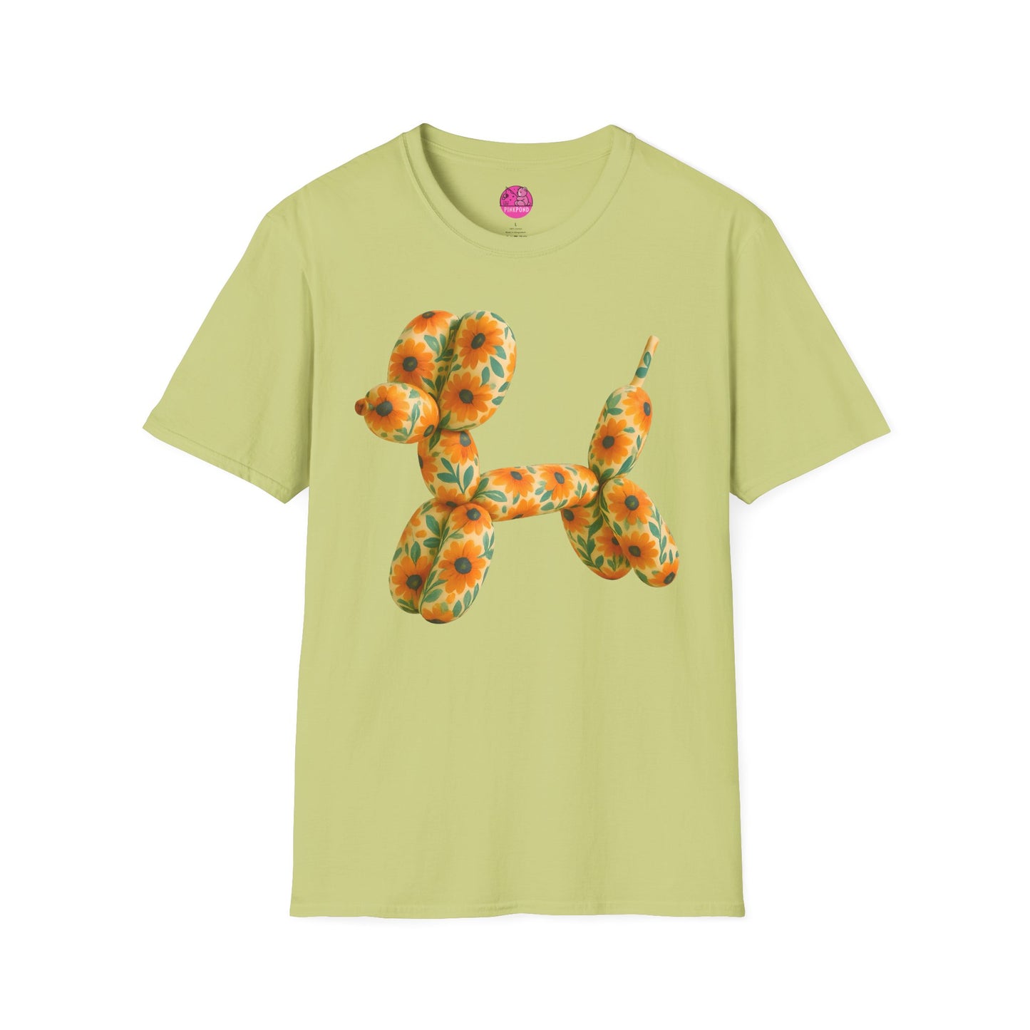 Sunflower Balloon Dog T-Shirt