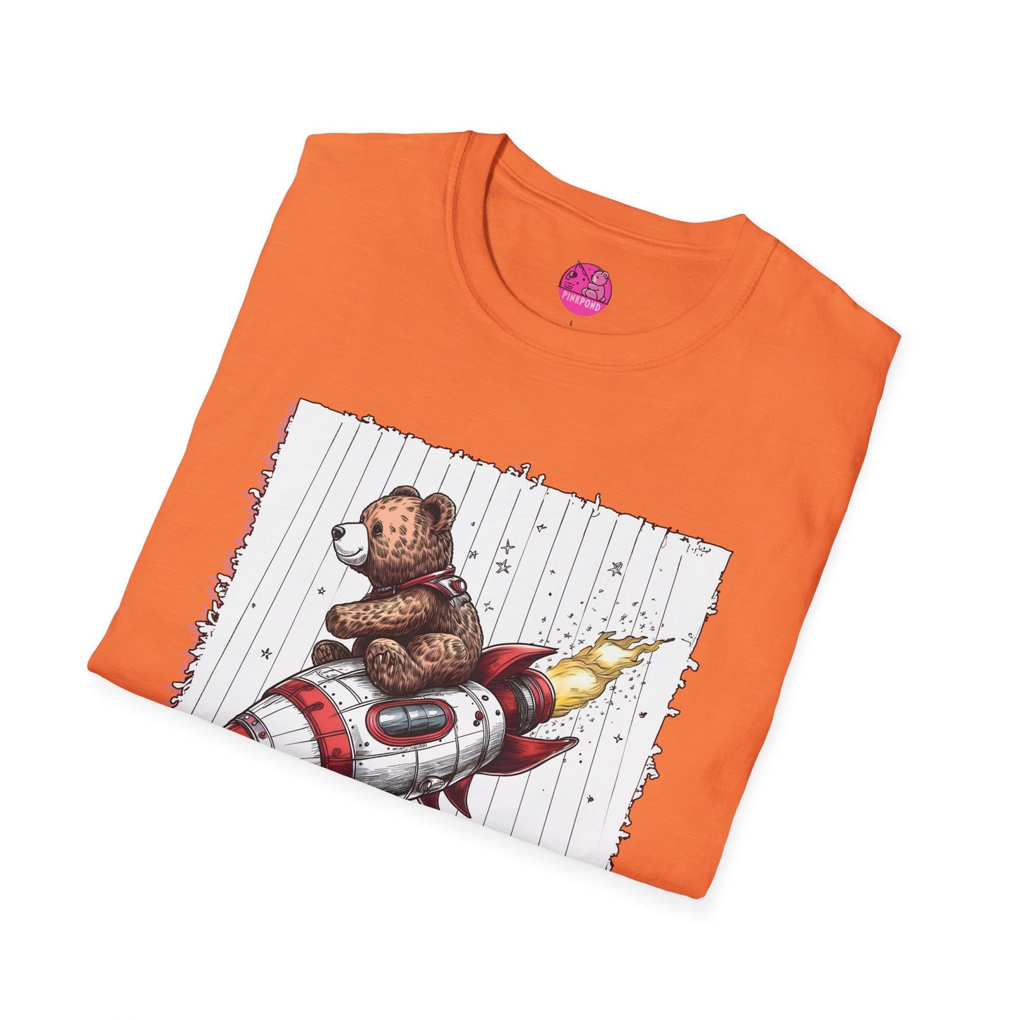 Teddy Bear Rocket Adventure T-Shirt