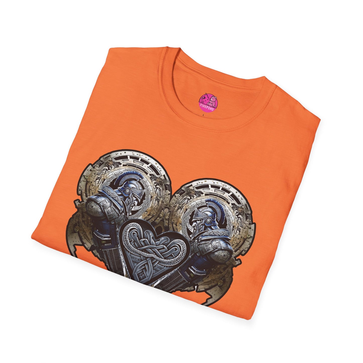 Cybernetic Trojan – Twin Guardians of the Heart T-shirt