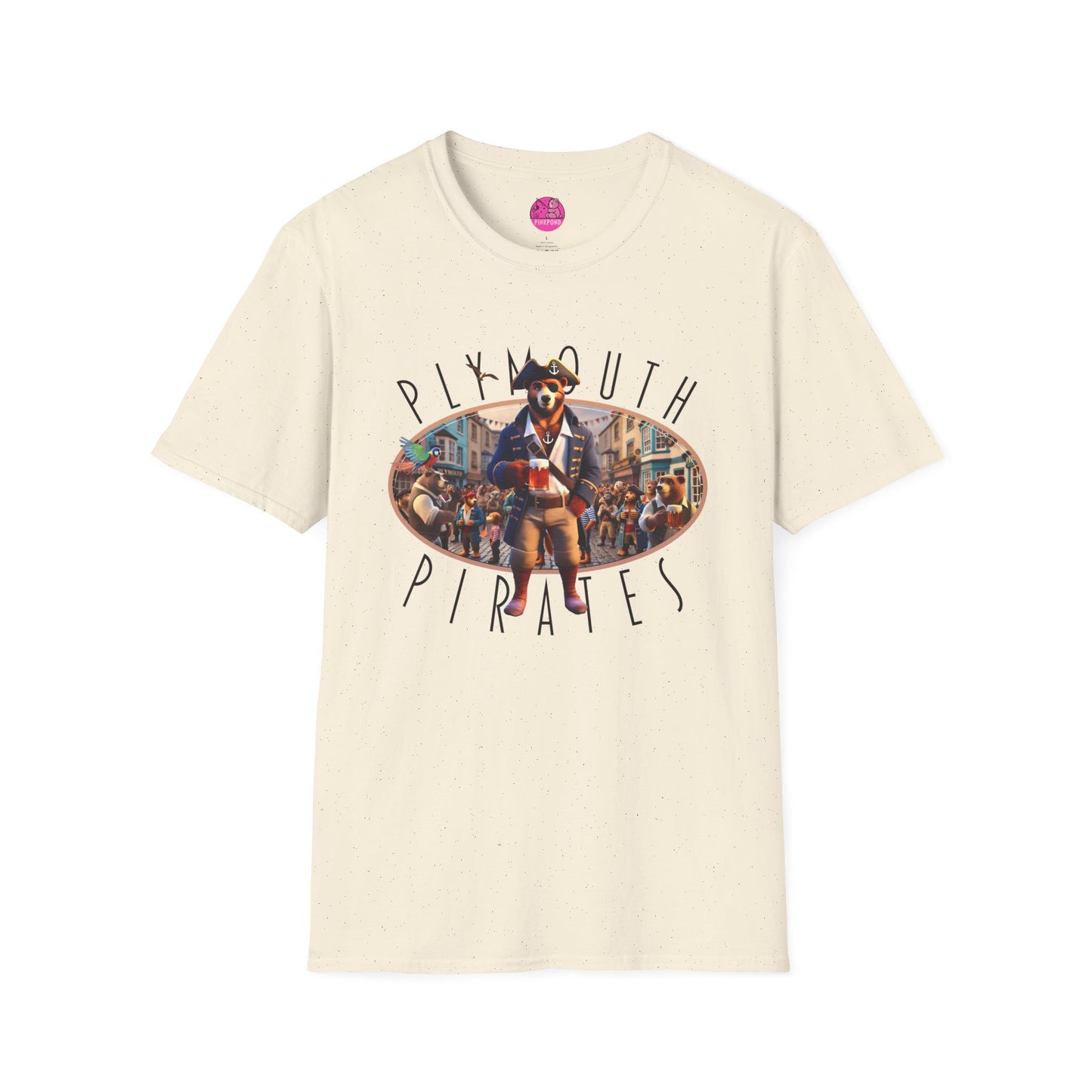 Plymouth Pirates Bear T-Shirt