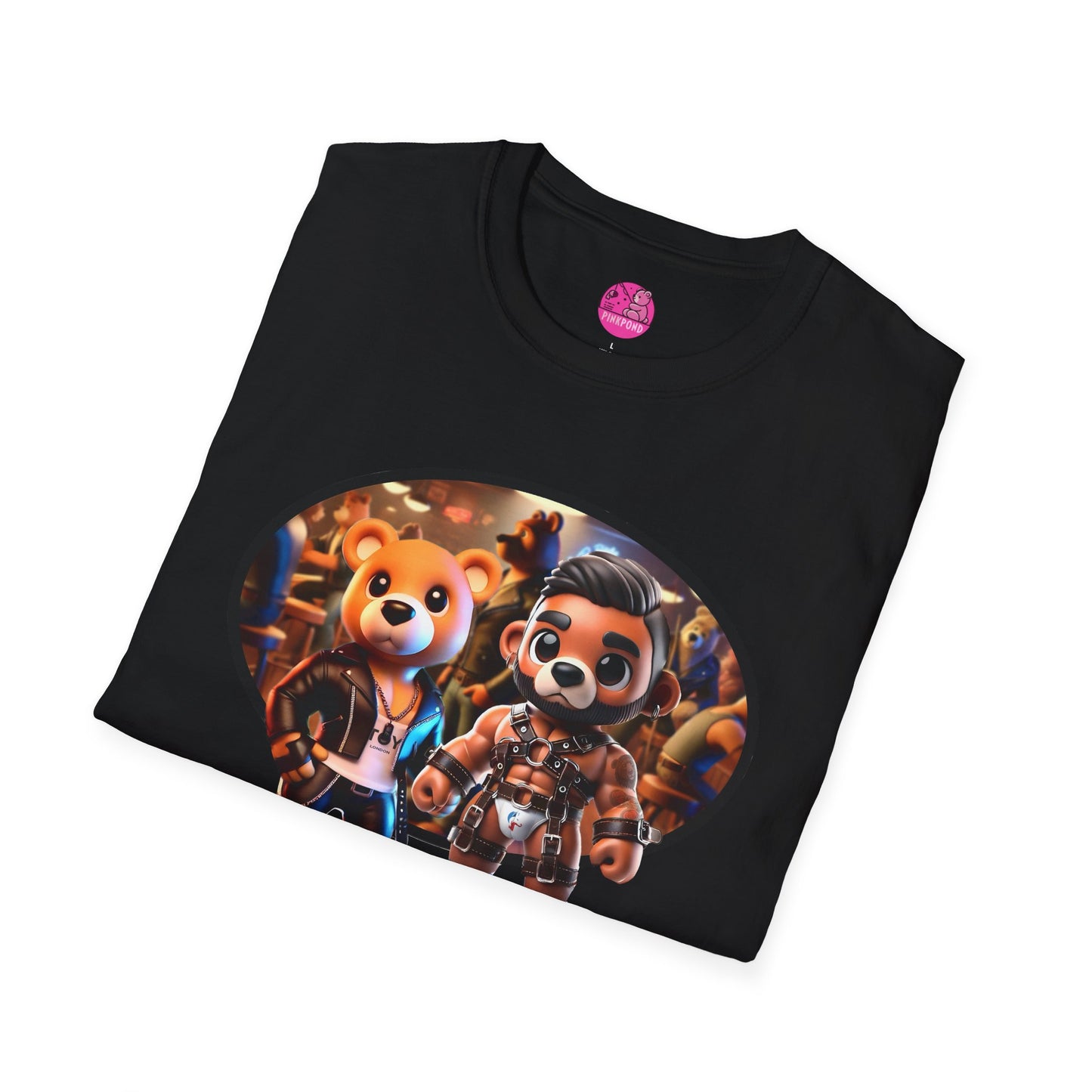 Unisex Graphic Tee - Bear Cubs on the Town LGBTQ+ Pride Shirt