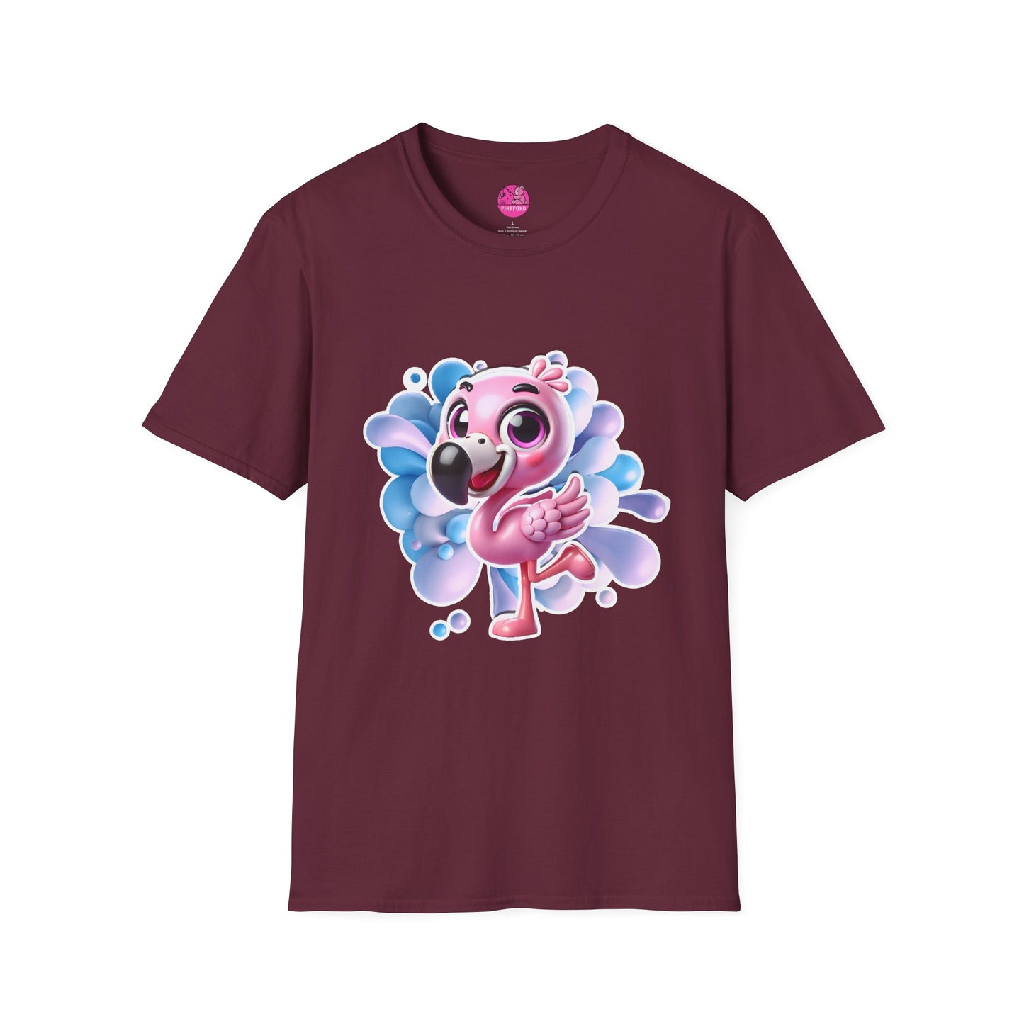 Fun and Colourful Fernando the Flamingo Unisex T-shirt